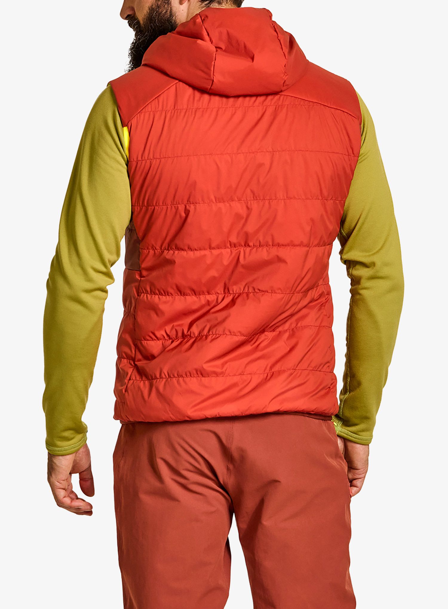 Жилет Ortovox Swisswool Piz Duan Vest - cengia rossa