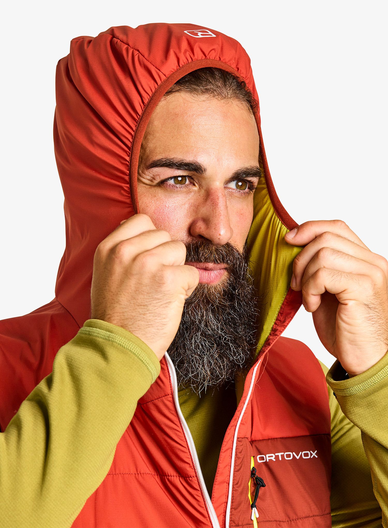 Жилет Ortovox Swisswool Piz Duan Vest - cengia rossa
