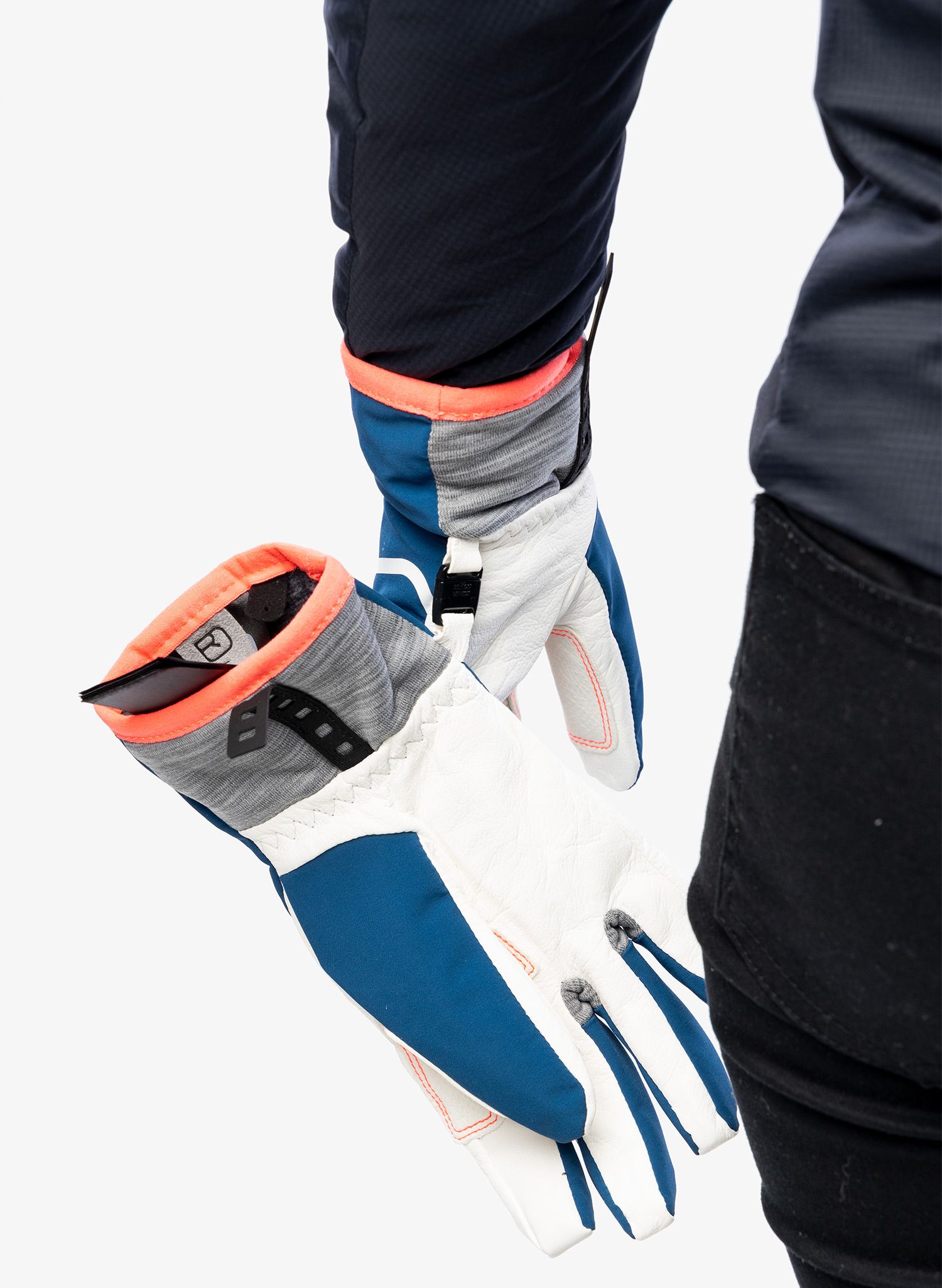 Рукавички жіночі Ortovox Tour Glove - petrol blue