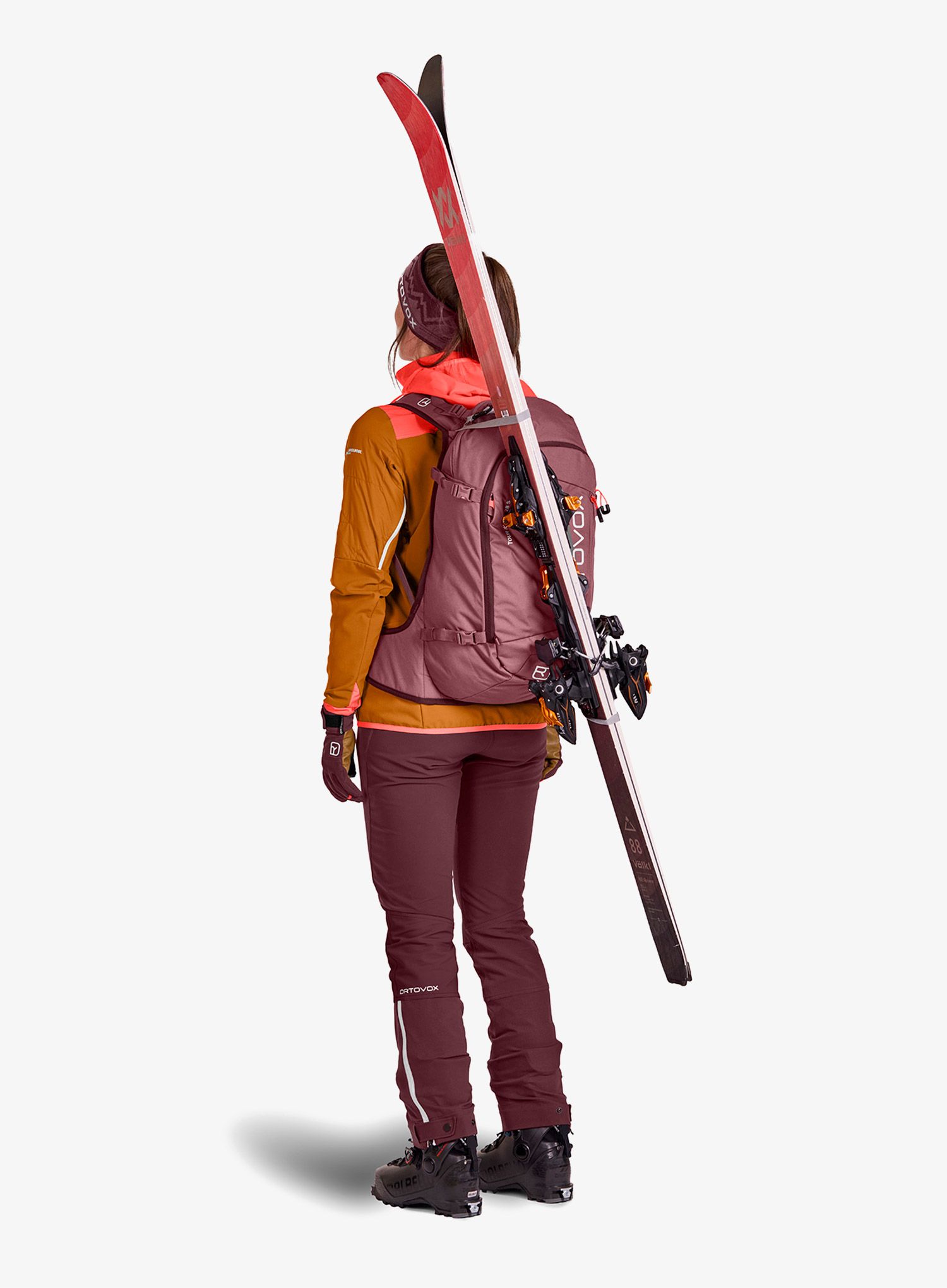 Рюкзак лижний Ortovox Tour Rider 28 S - mountain rose