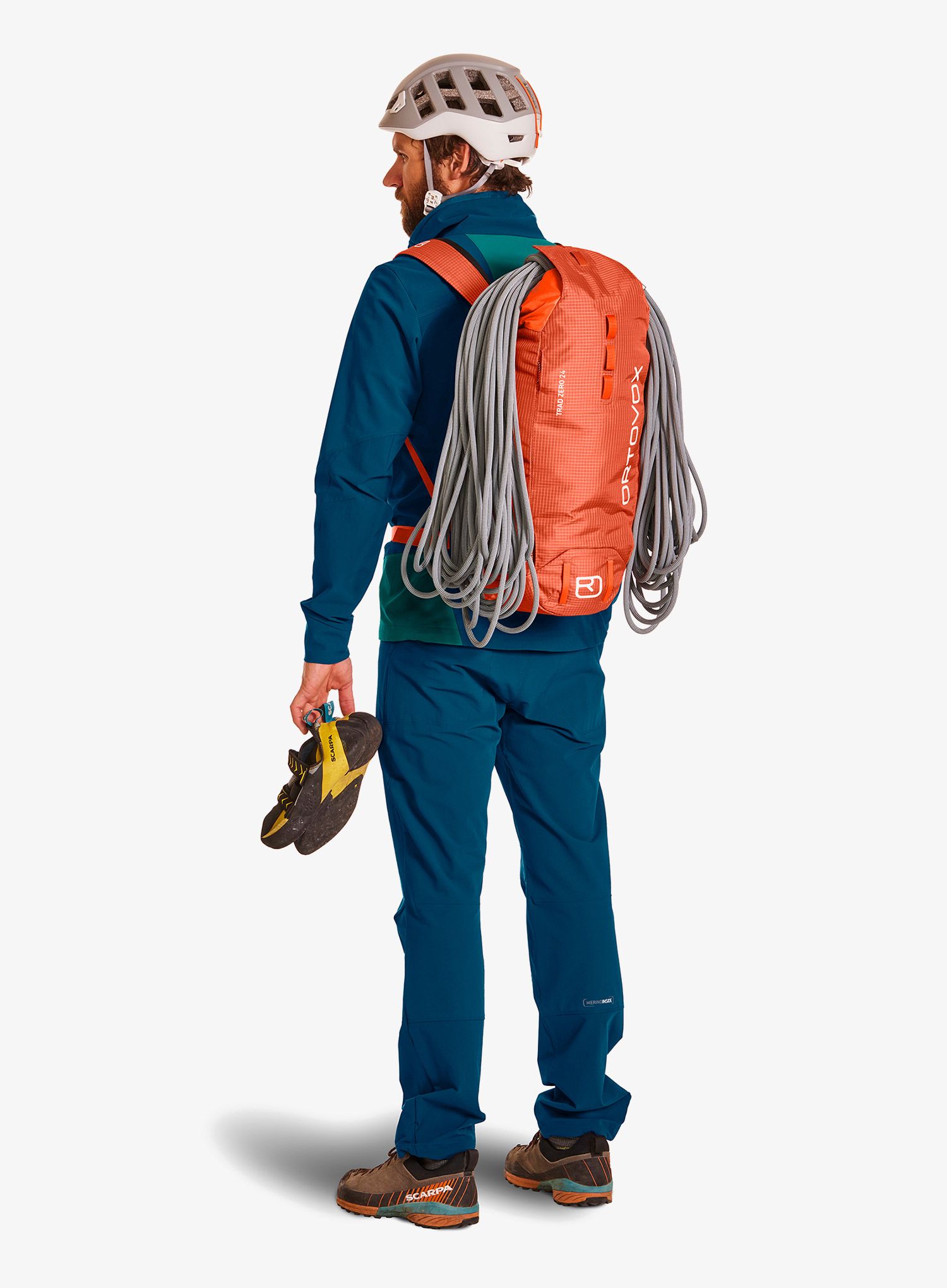 Рюкзак для скелелазіння Ortovox Trad Zero 24 - desert orange
