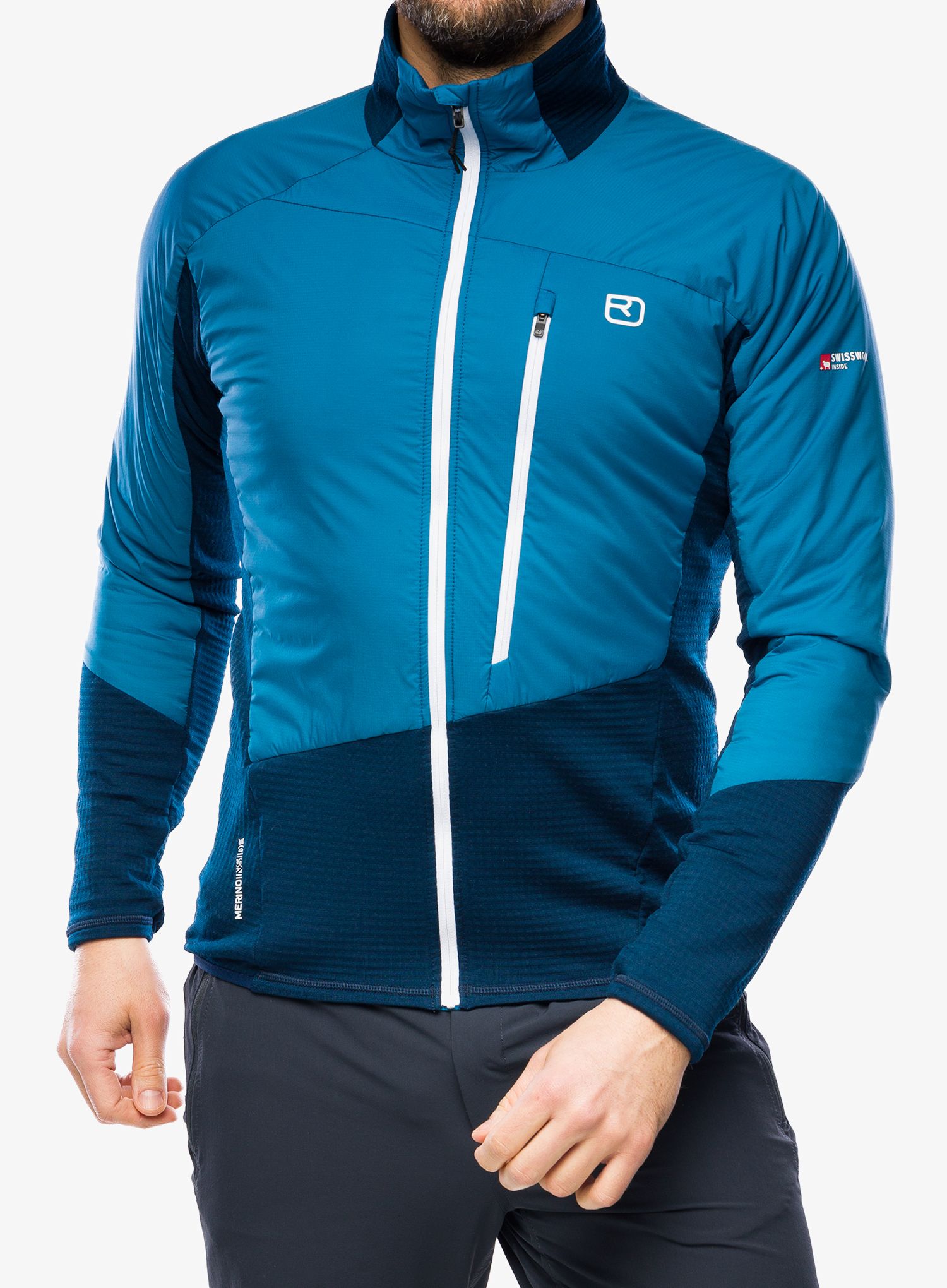 Куртка Ortovox Westalpen Swisswool Hybrid Jacket - mountain blue