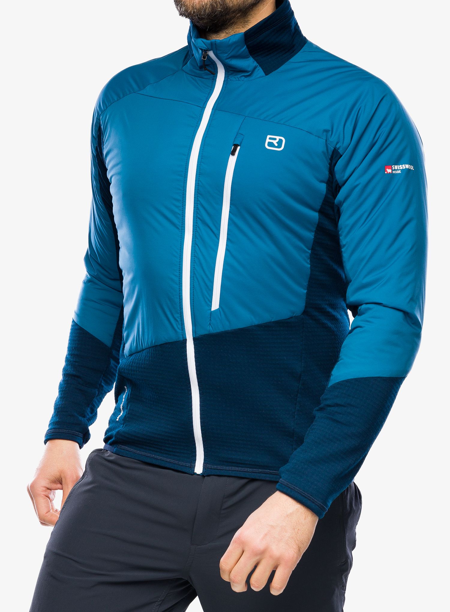 Куртка Ortovox Westalpen Swisswool Hybrid Jacket - mountain blue