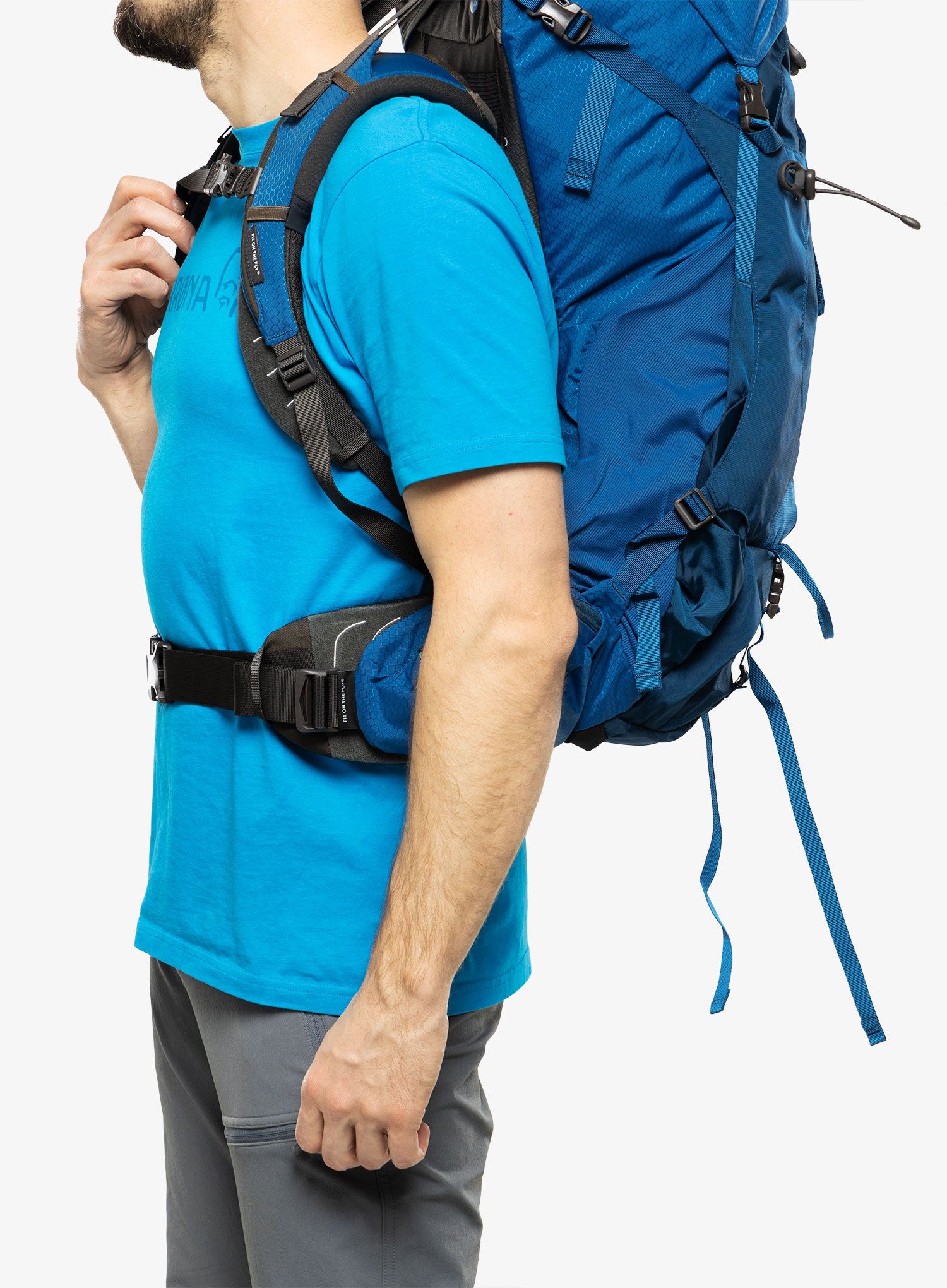 Рюкзак туристичний Osprey Aether 55 - deep water blue
