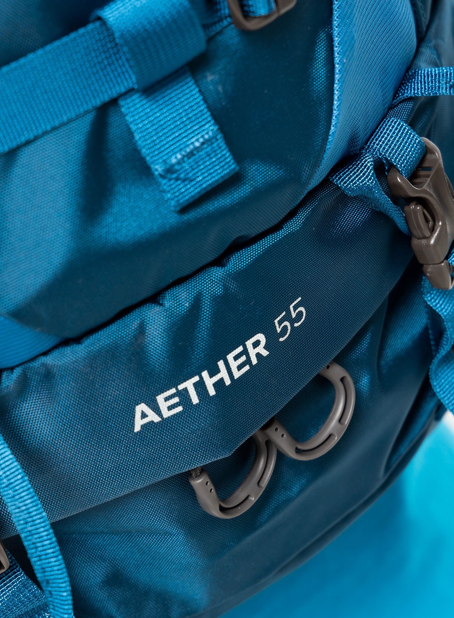 Рюкзак туристичний Osprey Aether 55 - deep water blue
