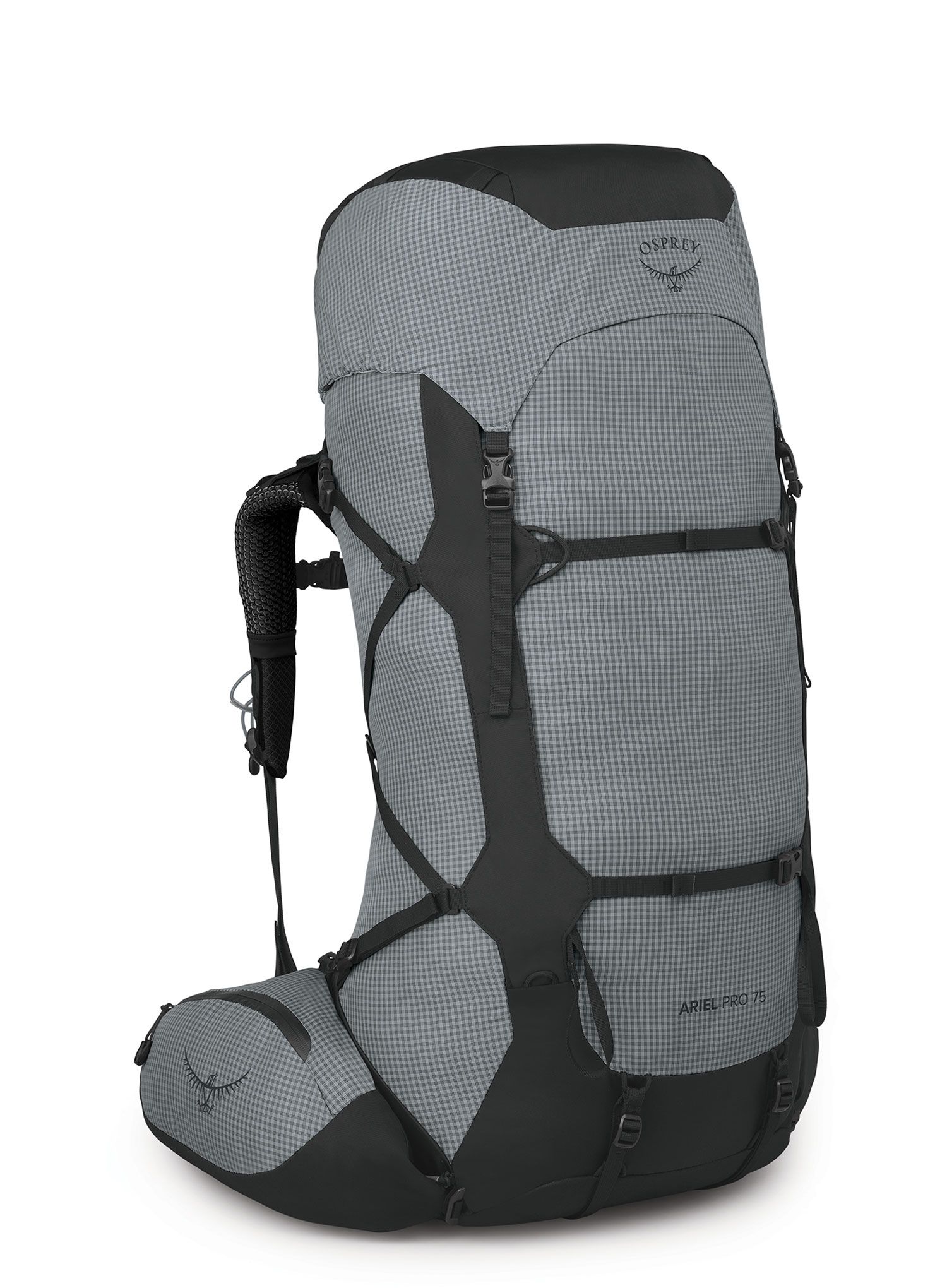 Рюкзак туристичний жіночий Osprey Ariel Pro 75  - silver lining