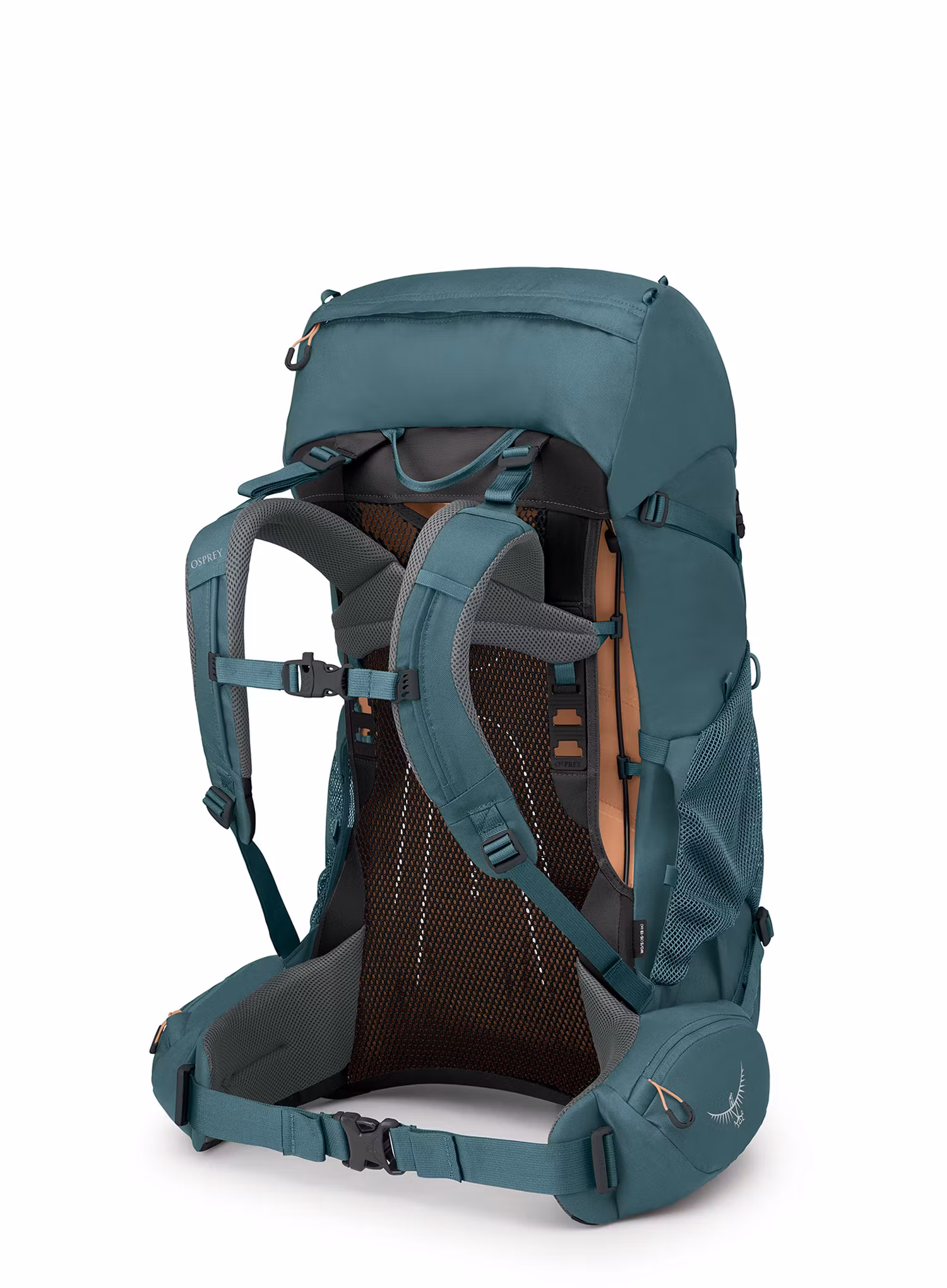 Рюкзак туристичний жіночий Osprey Renn 50 - cascade blue/melon orange