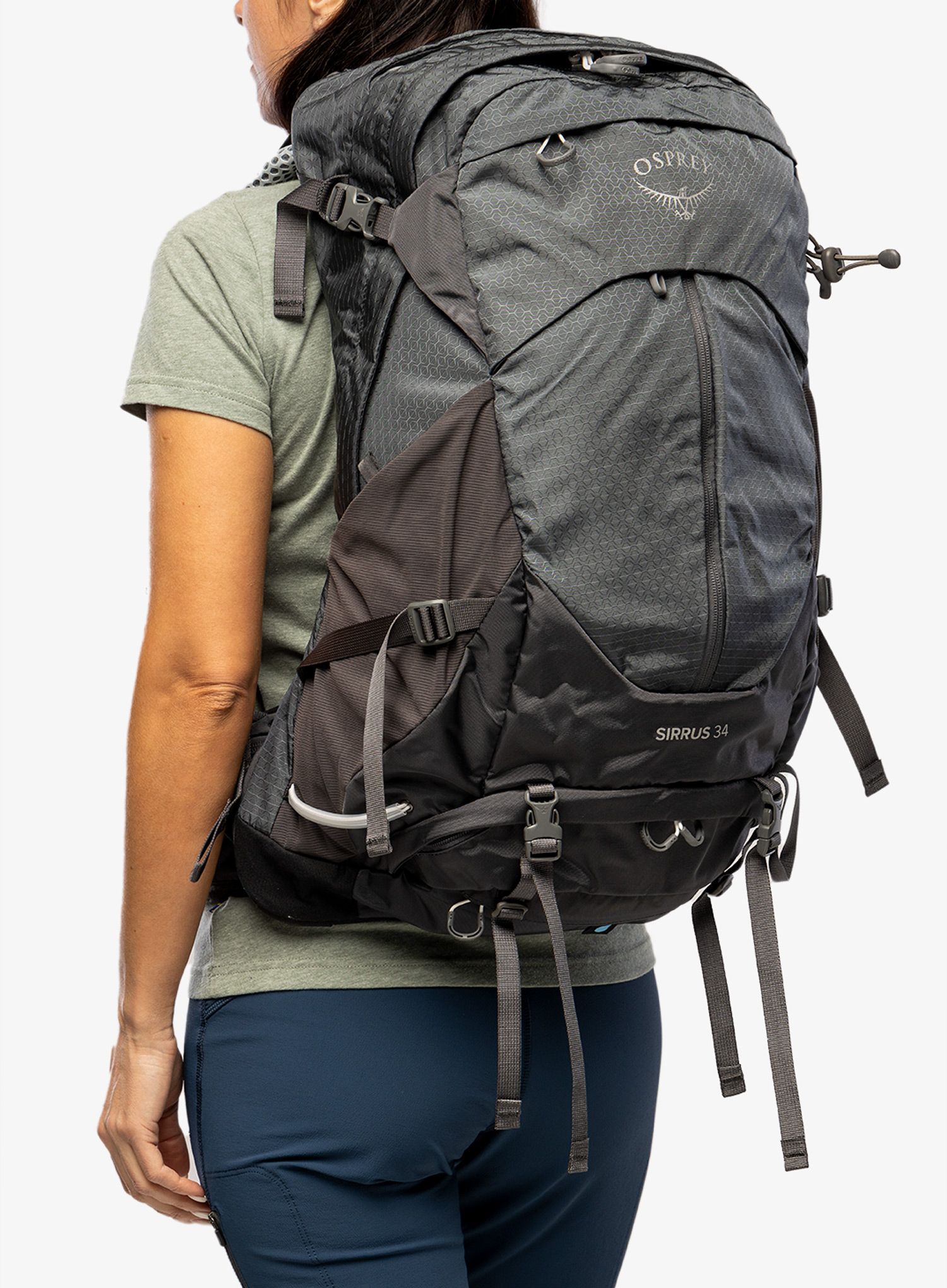 Рюкзак туристичний Osprey Sirrus 34 - tunnel vision grey