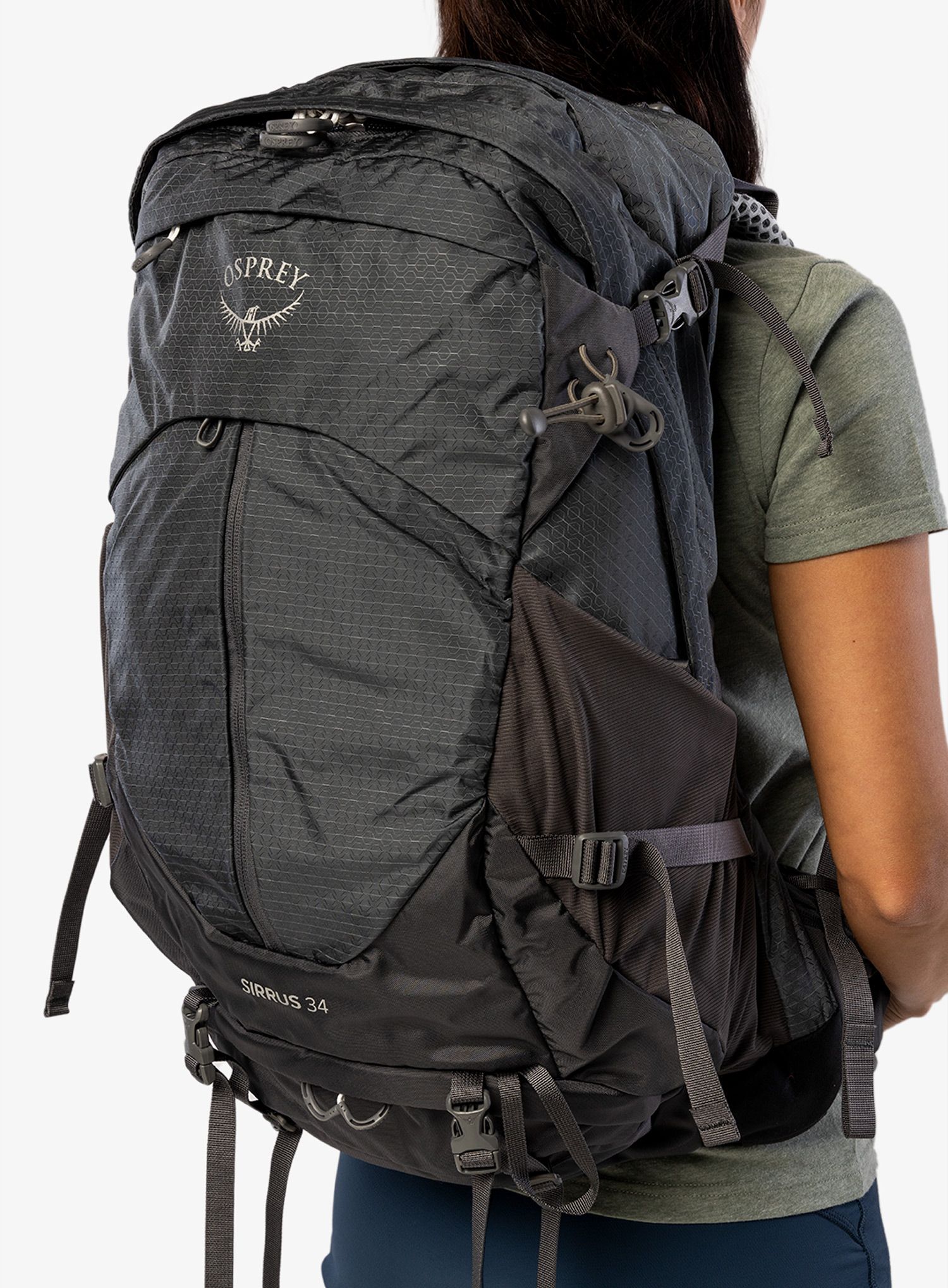 Рюкзак туристичний Osprey Sirrus 34 - tunnel vision grey