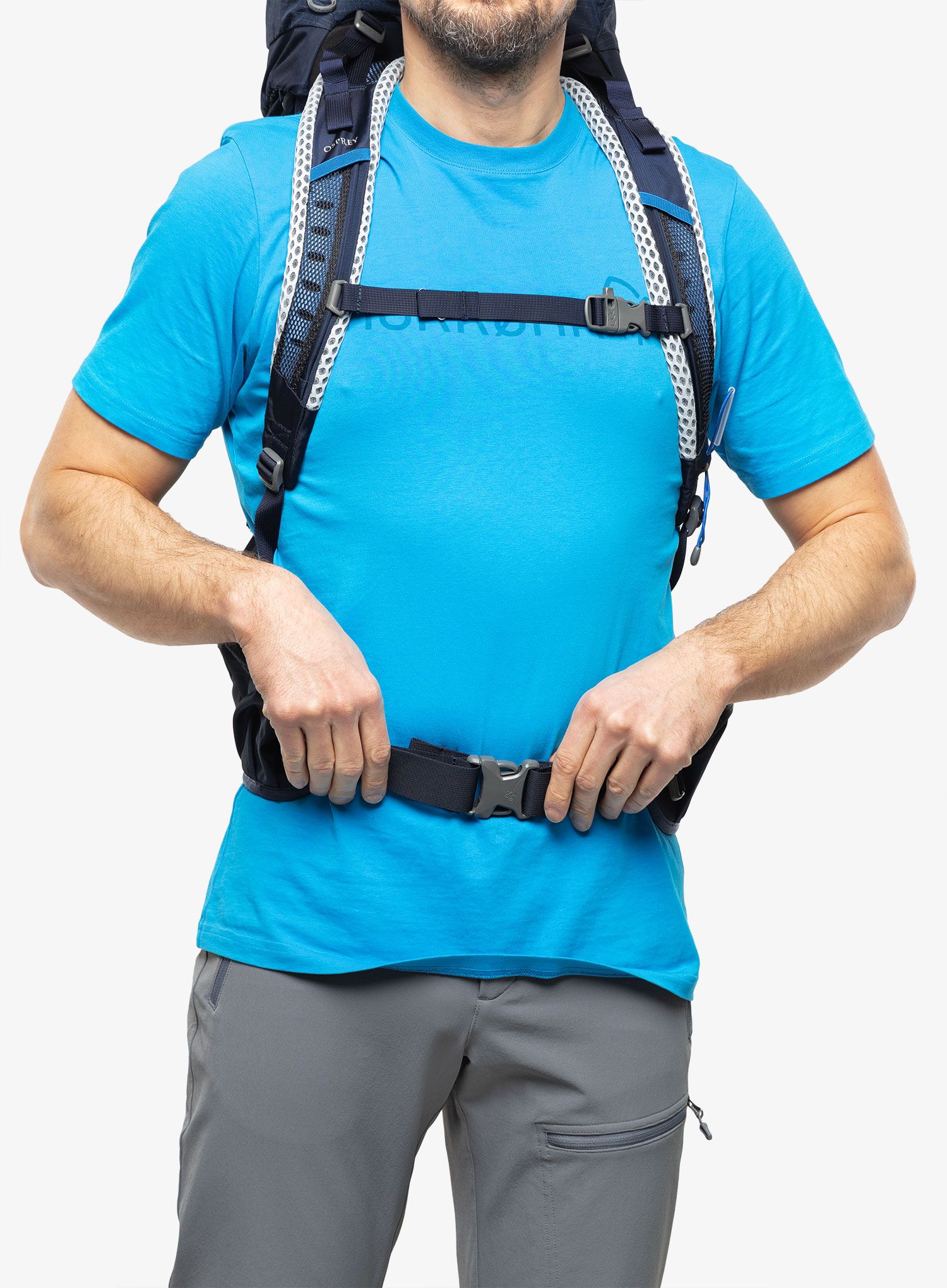 Рюкзак туристичний Osprey Stratos 26 - cetacean blue