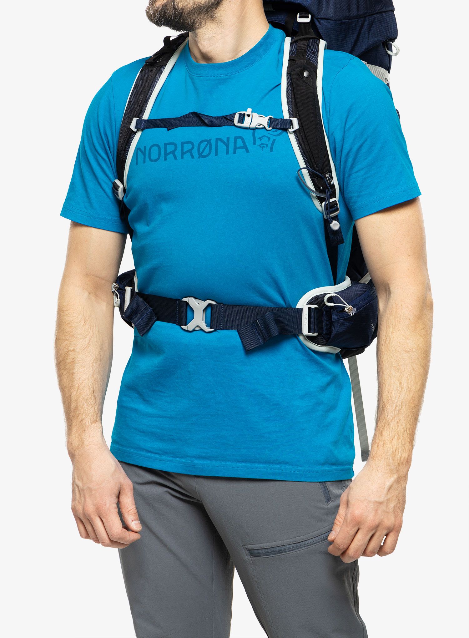 Рюкзак туристичний Osprey Talon 55 - ceramic blue