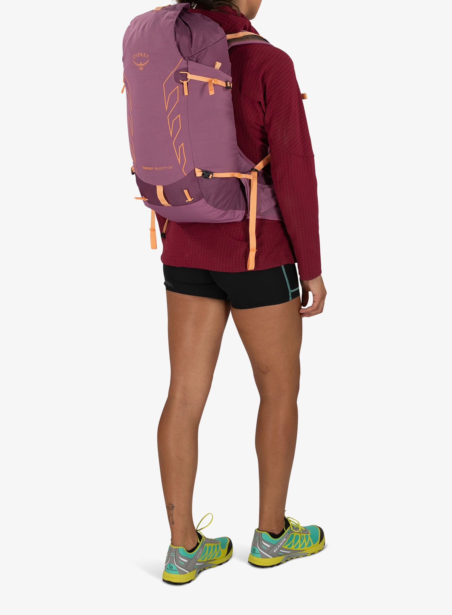 Рюкзак туристичний жіночий Osprey Tempest Velocity 20  - pashmina/melon