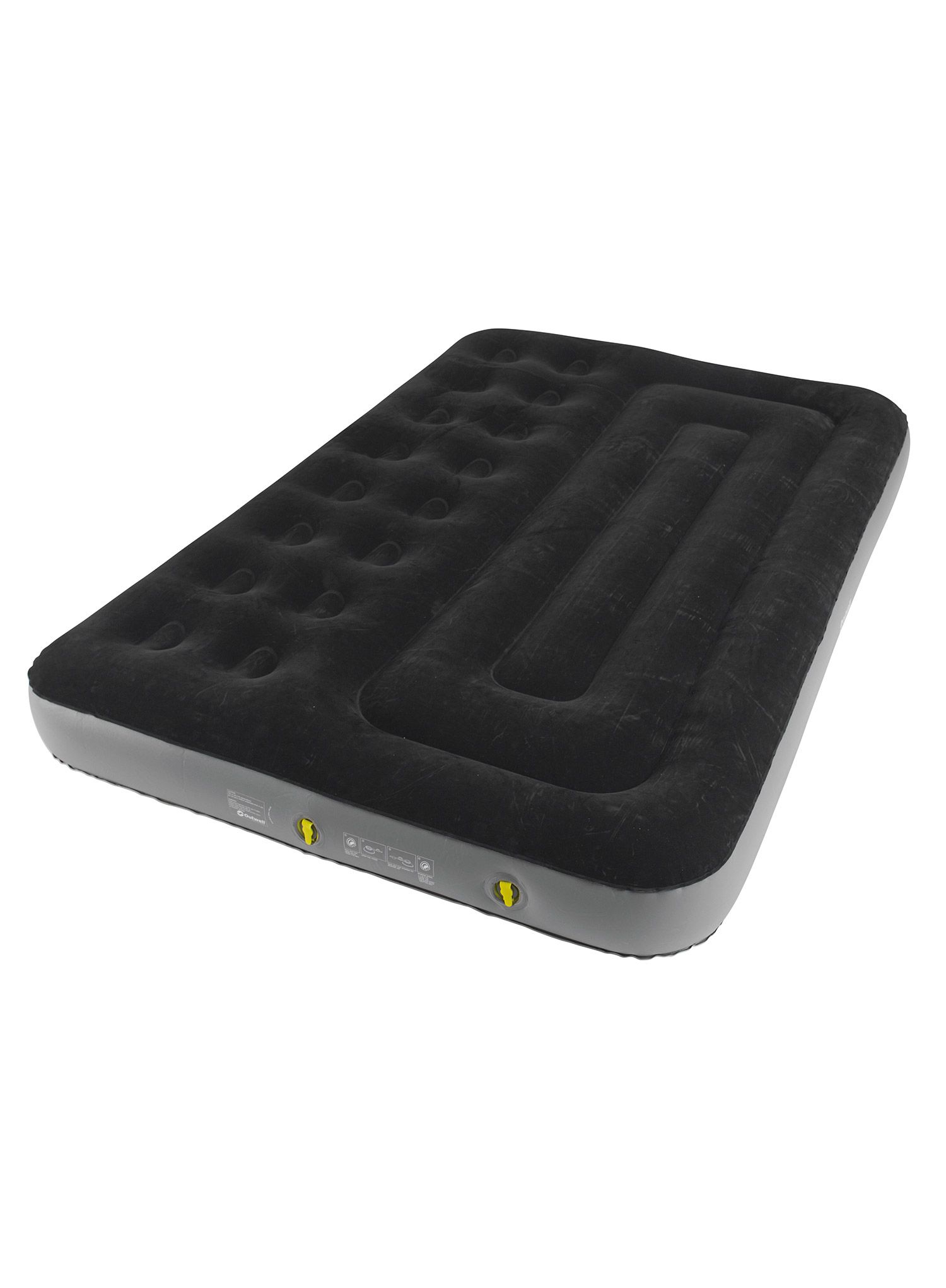 Матрац надувний Outwell Classic Double Two Chamber - black/grey