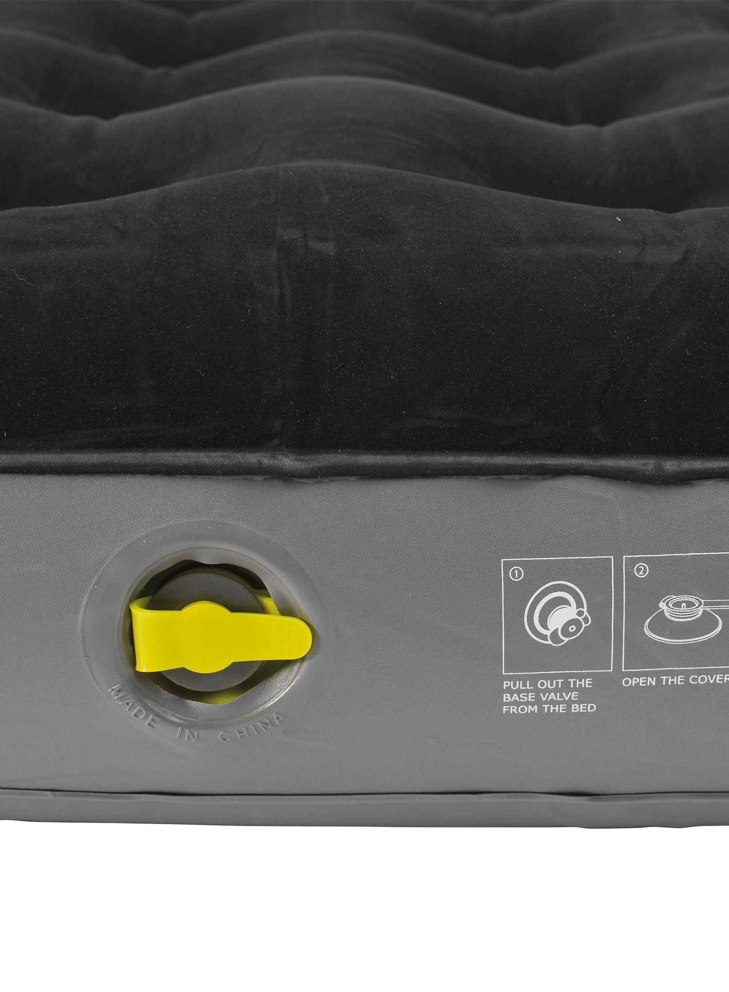 Матрац туристичний Outwell Classic King - black/grey