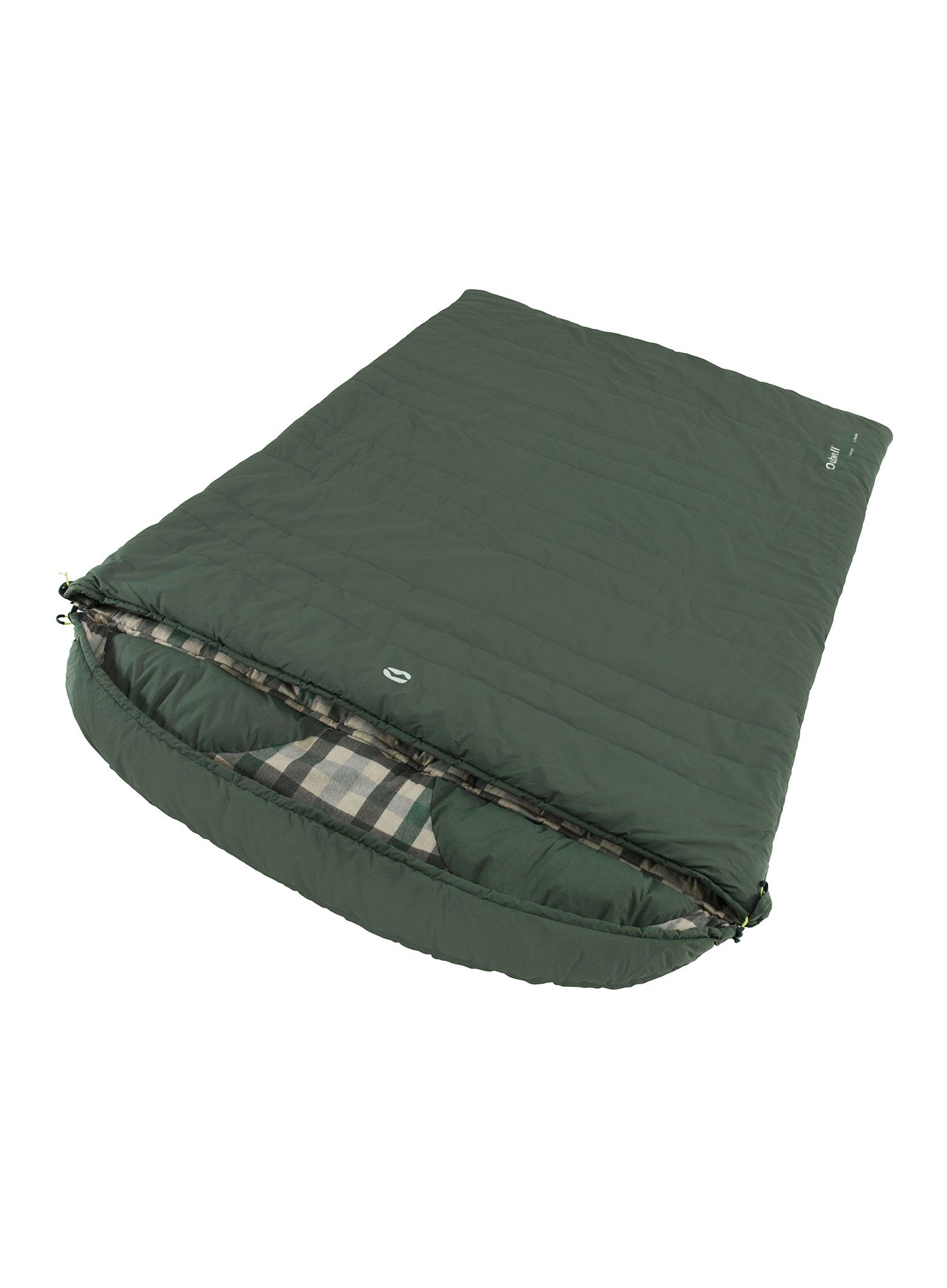 Двомісний спальний мішок Outwell Camper Lux Double - forest green
