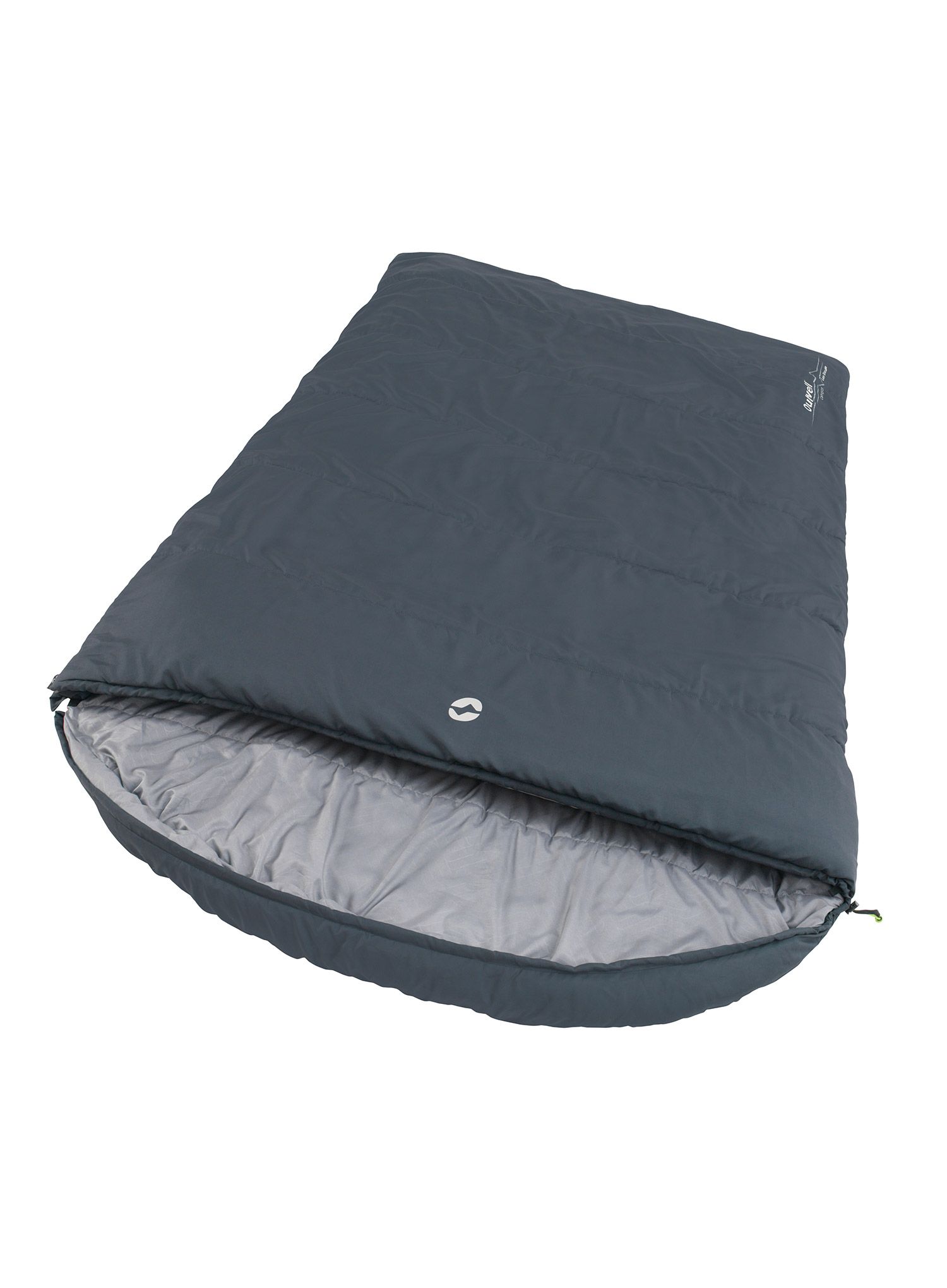 Двомісний спальний мішок Outwell Campion Lux Double (195 cm) - dark grey