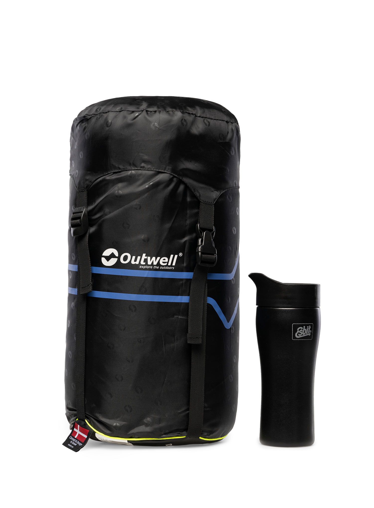 Спальний мішок синтетичний Outwell Contour (190 cm) - dark purple