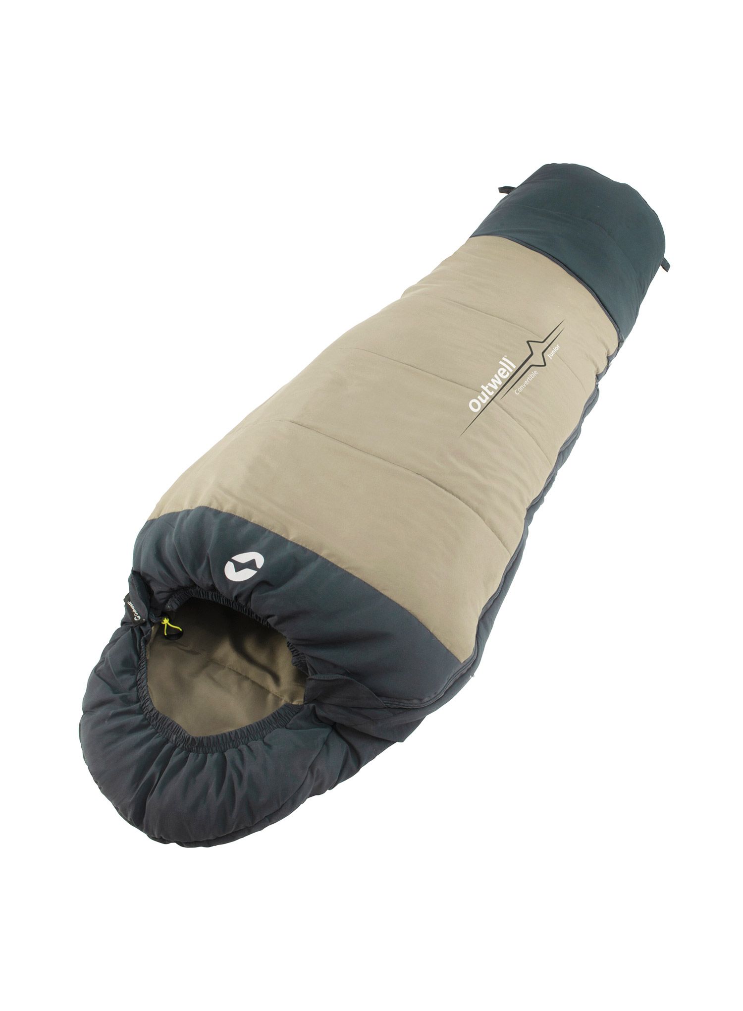 Спальний мішок дитячий Outwell Convertible Junior (120-150 cm) - olive