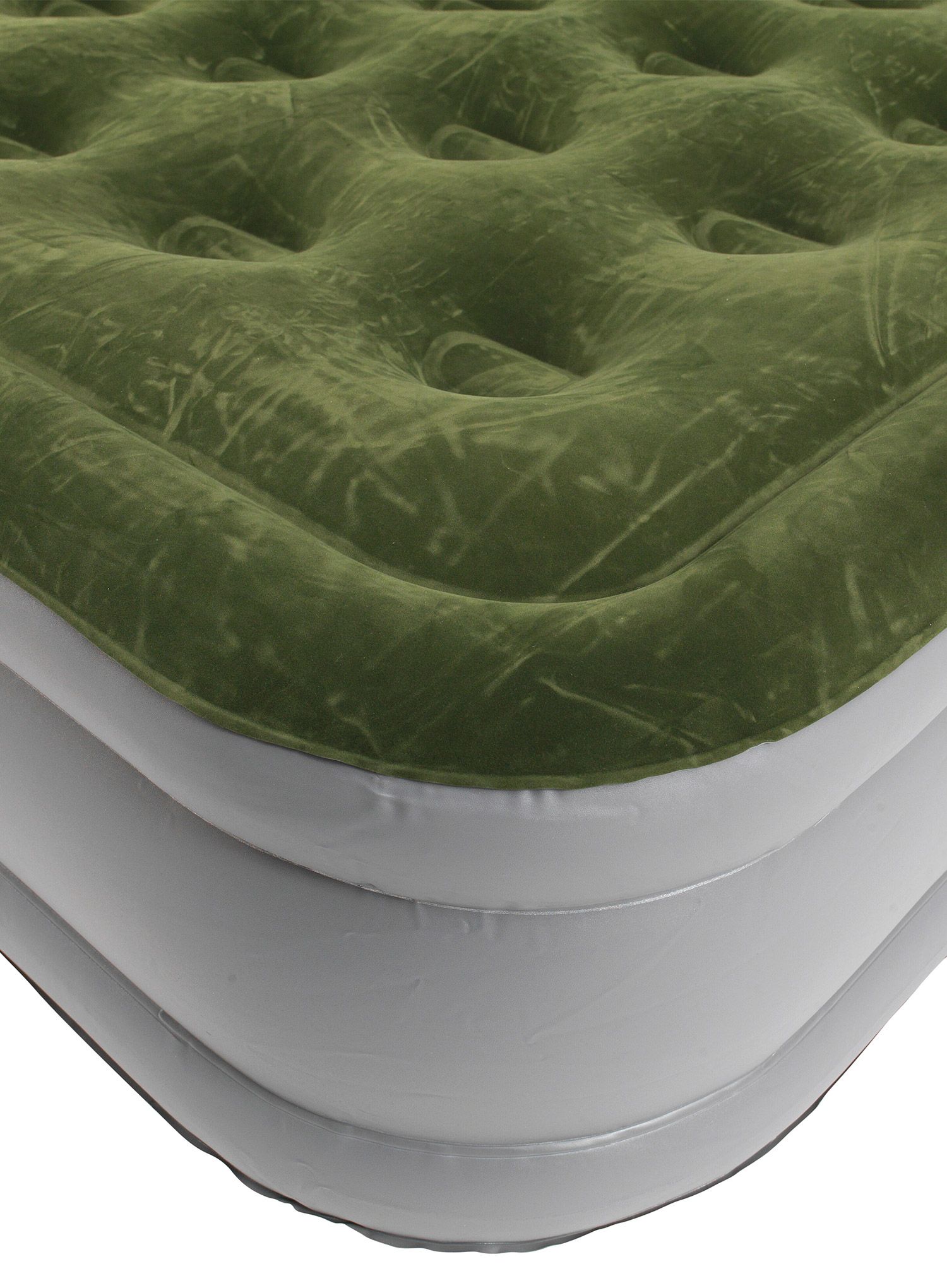 Матрац надувний Outwell Excellent Double - dark leaf/grey