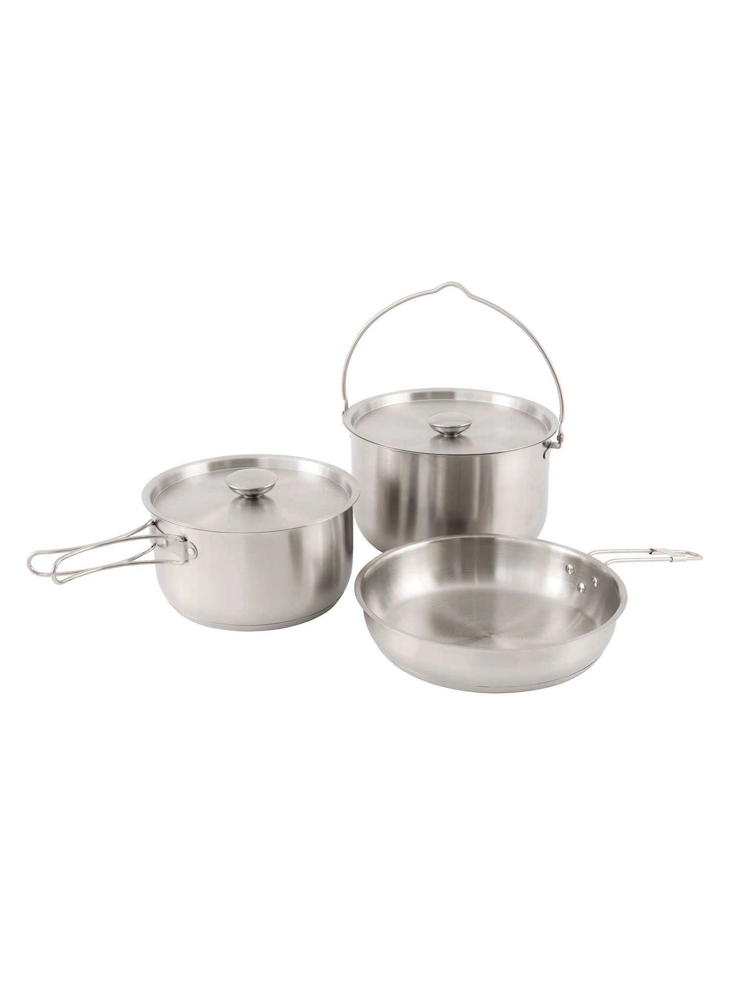 Каструлі Outwell Supper Set L - silver