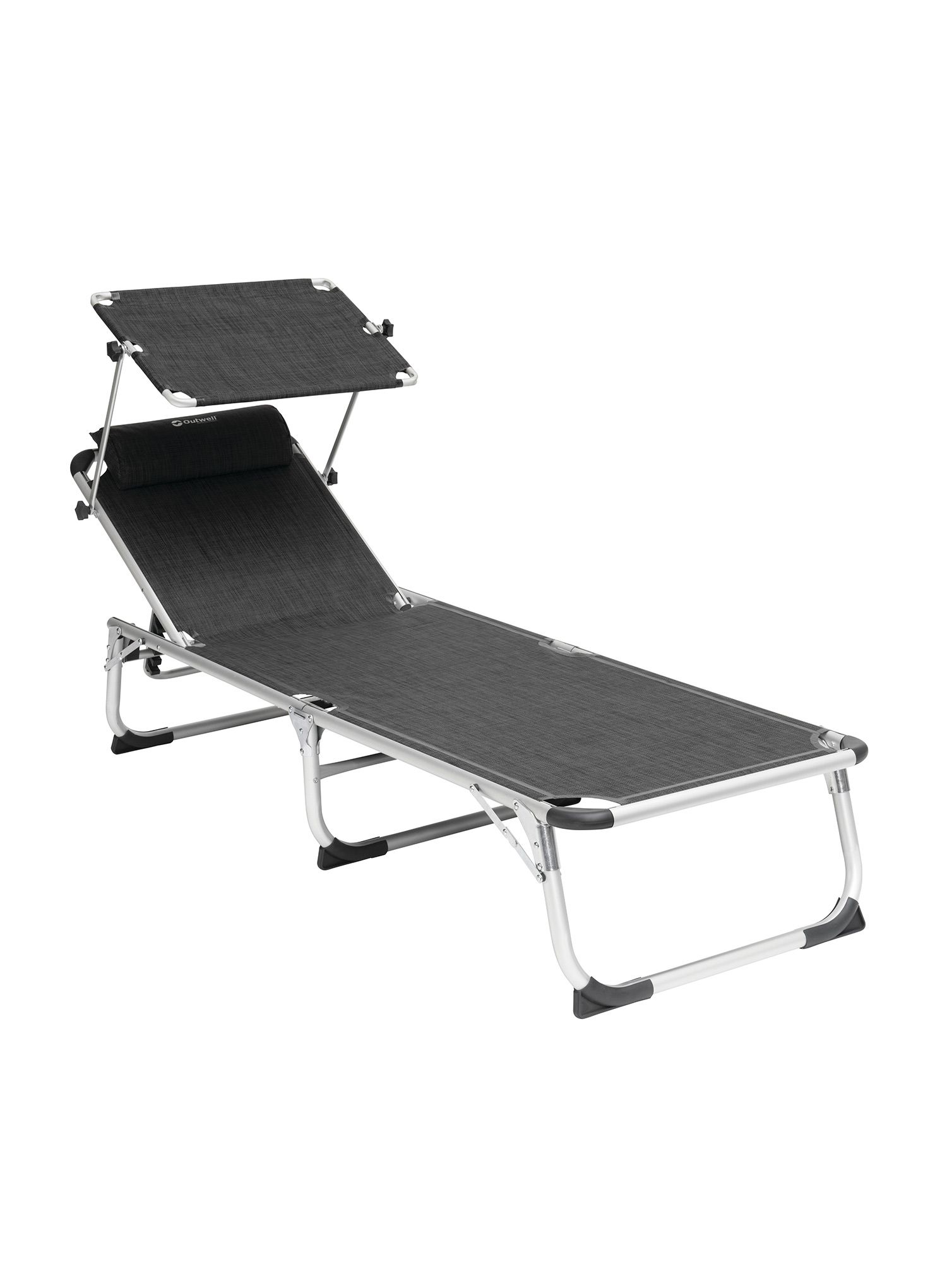 Лежак туристичний складний Outwell Victoria - black/grey