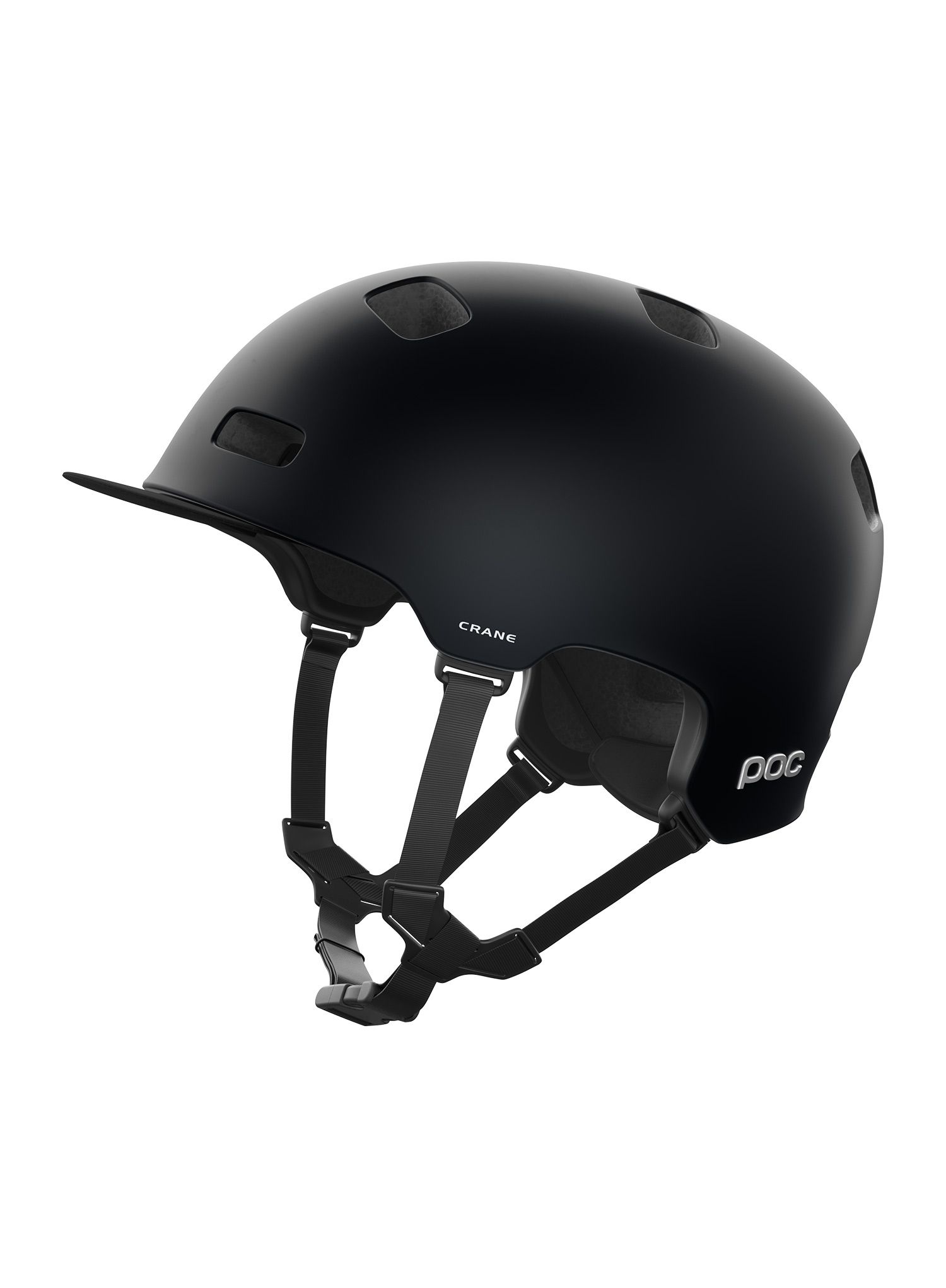 Шолом велосипедний POC Crane Mips - uranium black matt