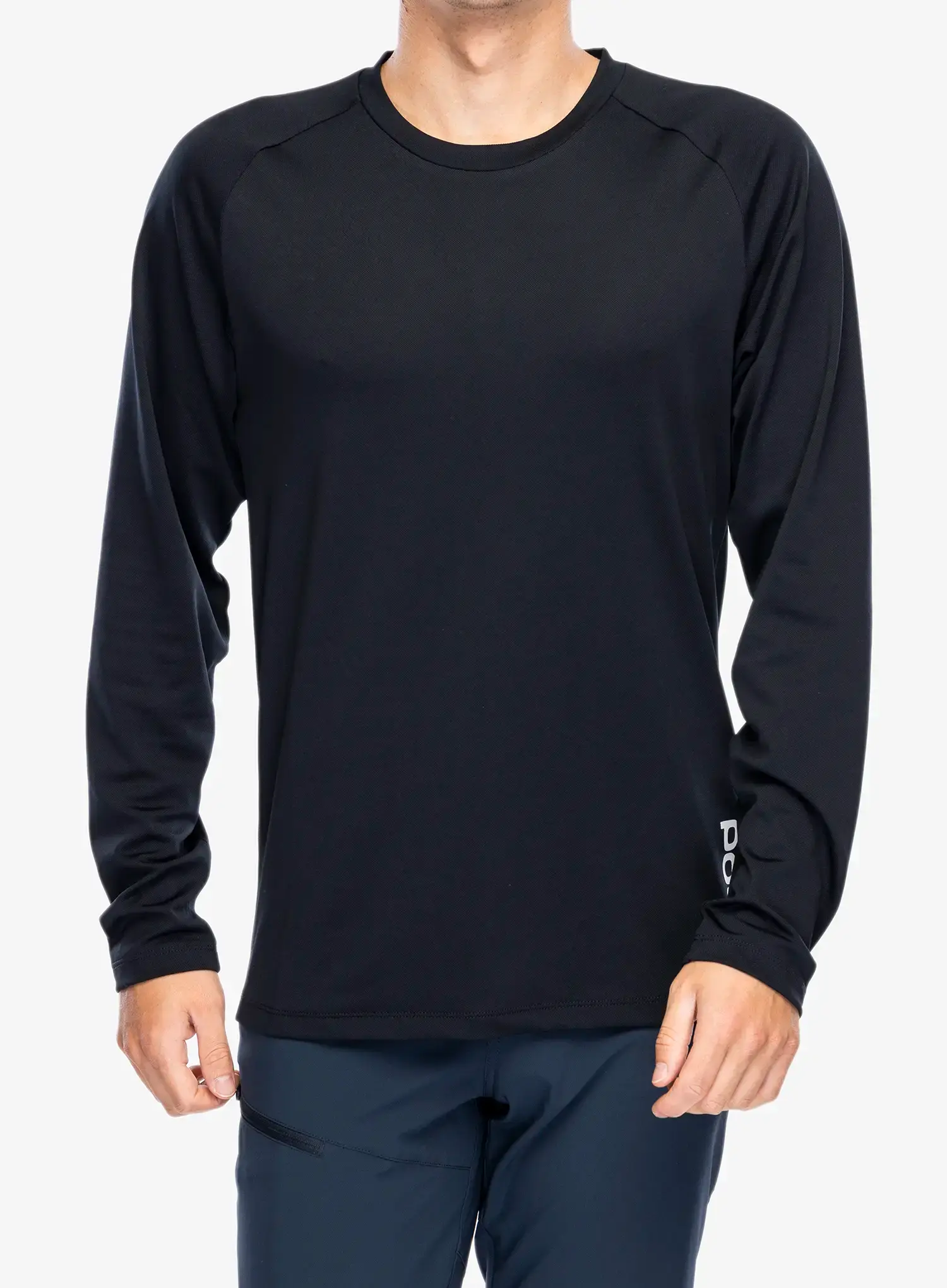 Велокофта POC Essential DH LS Jersey - carbon black