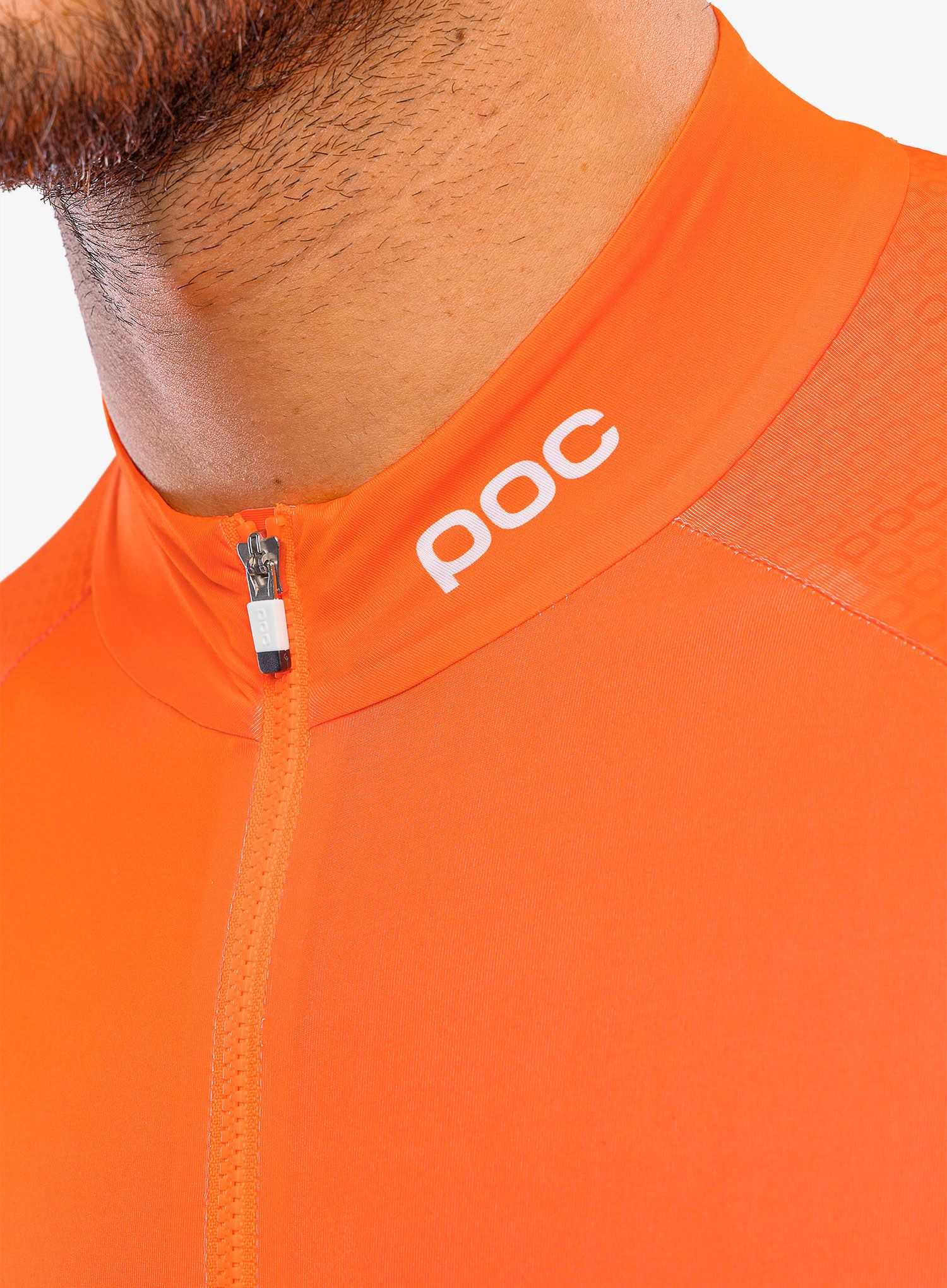Велокофта POC Essential Road LS Jersey - zink orange