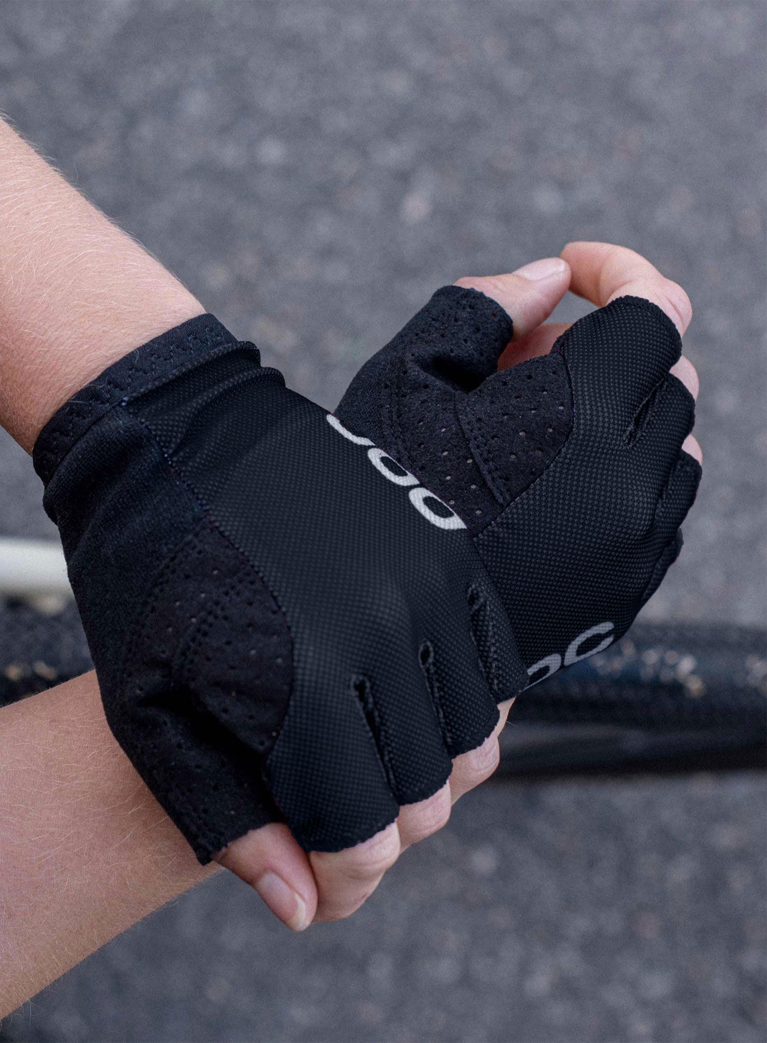 Велосипедні рукавиці POC Essential Short Glove - uranium black