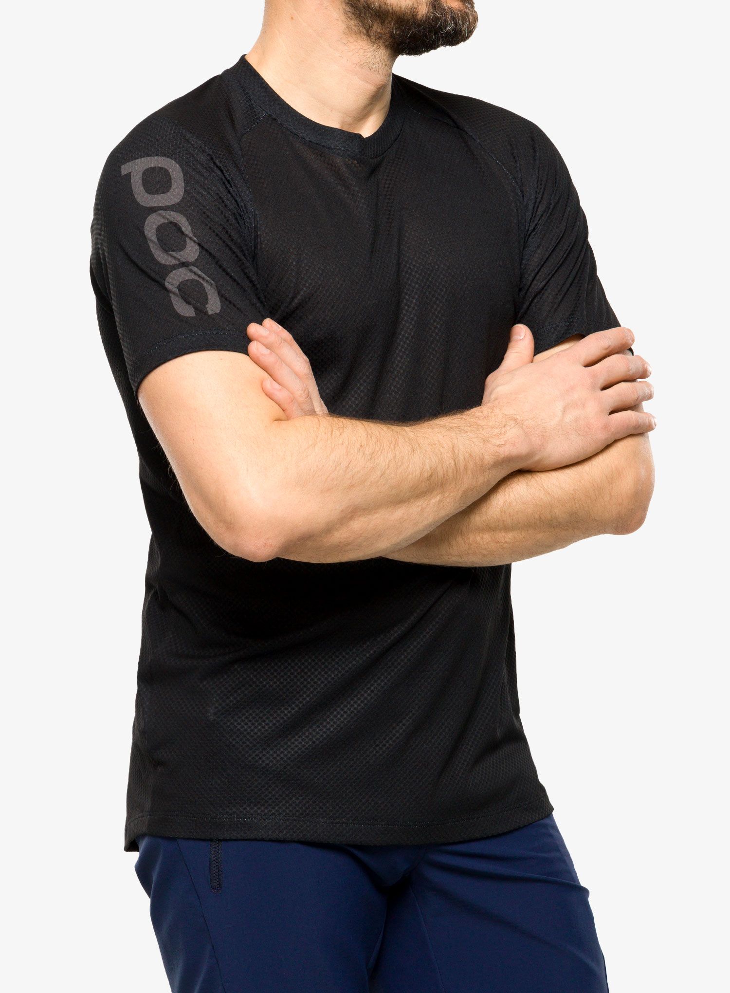 Велофутболка POC MTB Pure Tee - uranium black