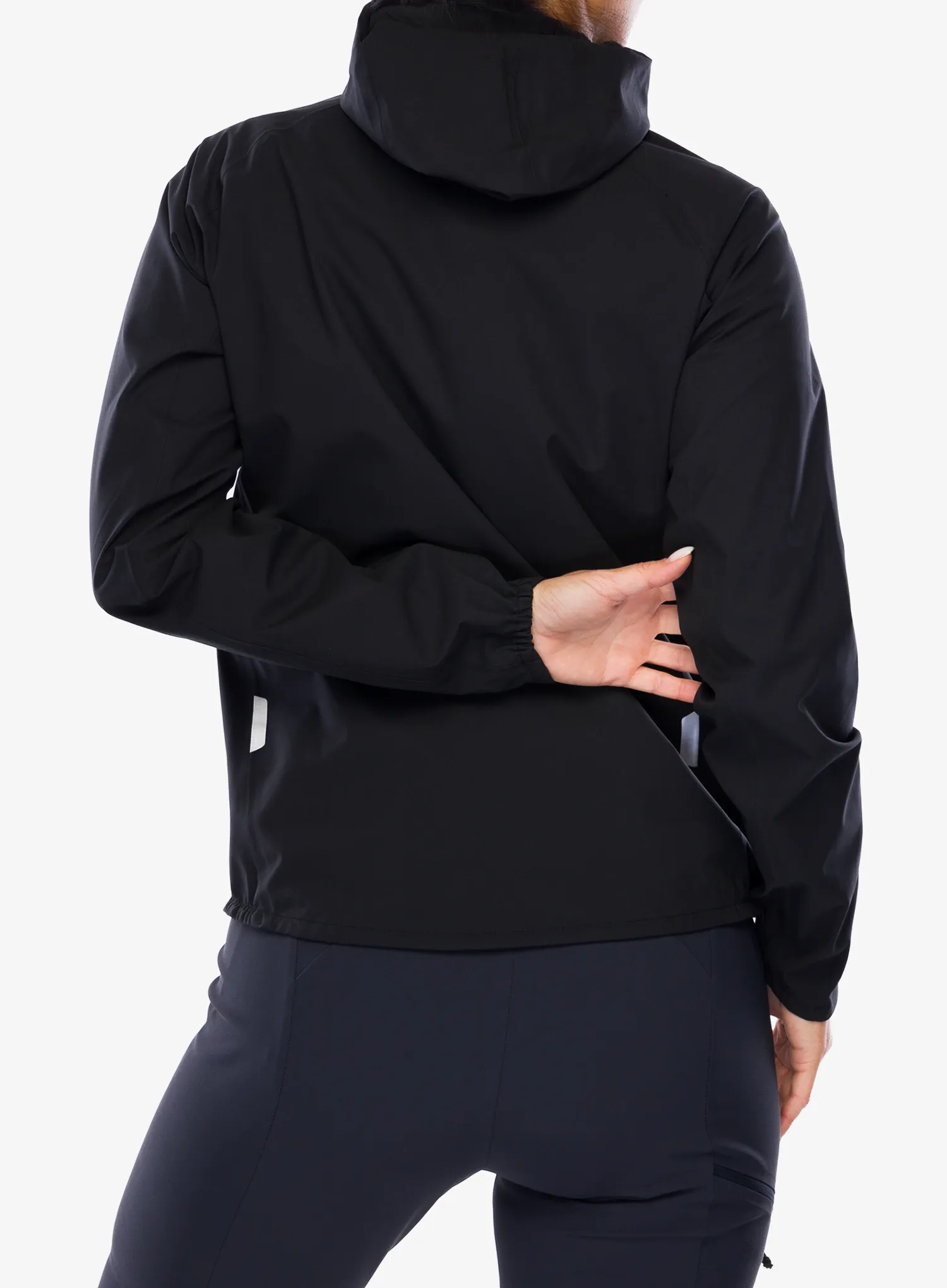 Жіноча велофутболка POC Motion Rain Jacket - black