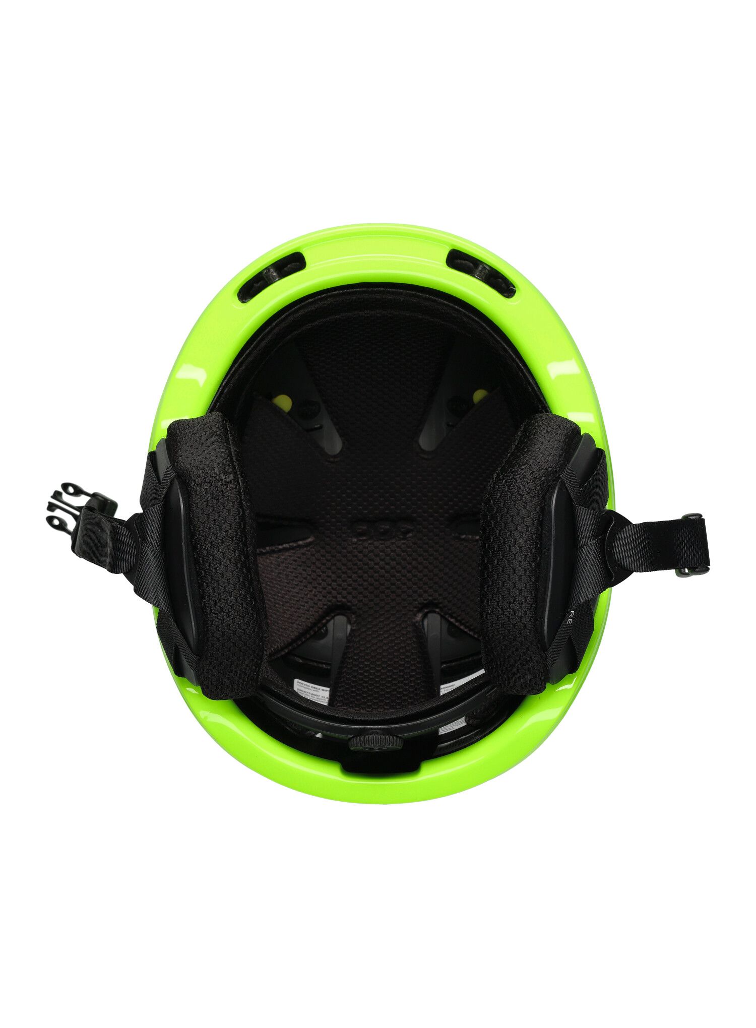 Дитячий лижний шолом POC Pocito Obex Mips - fluorescent yellow/green