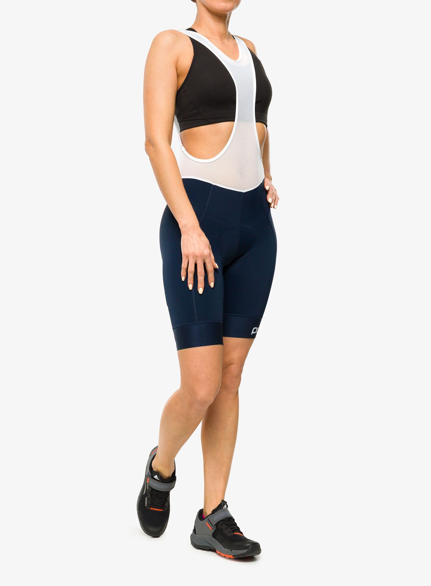 Жіноча велошорти POC Pure Bib Shorts VPDs - turmaline navy
