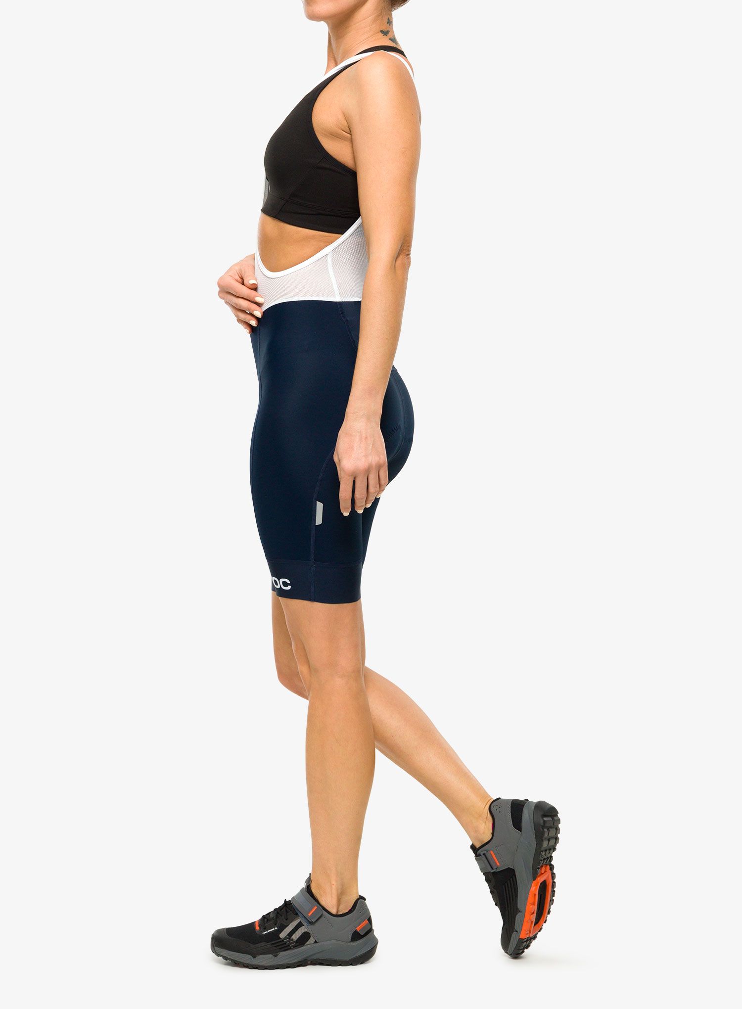 Жіноча велошорти POC Pure Bib Shorts VPDs - turmaline navy