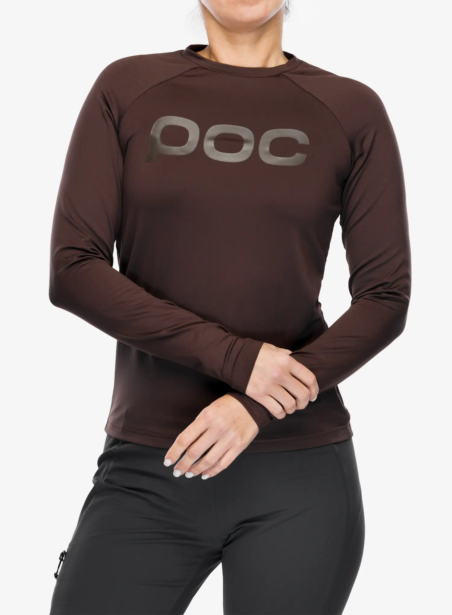 Жіноча велокофта POC Reform Enduro Jersey - axinite brown