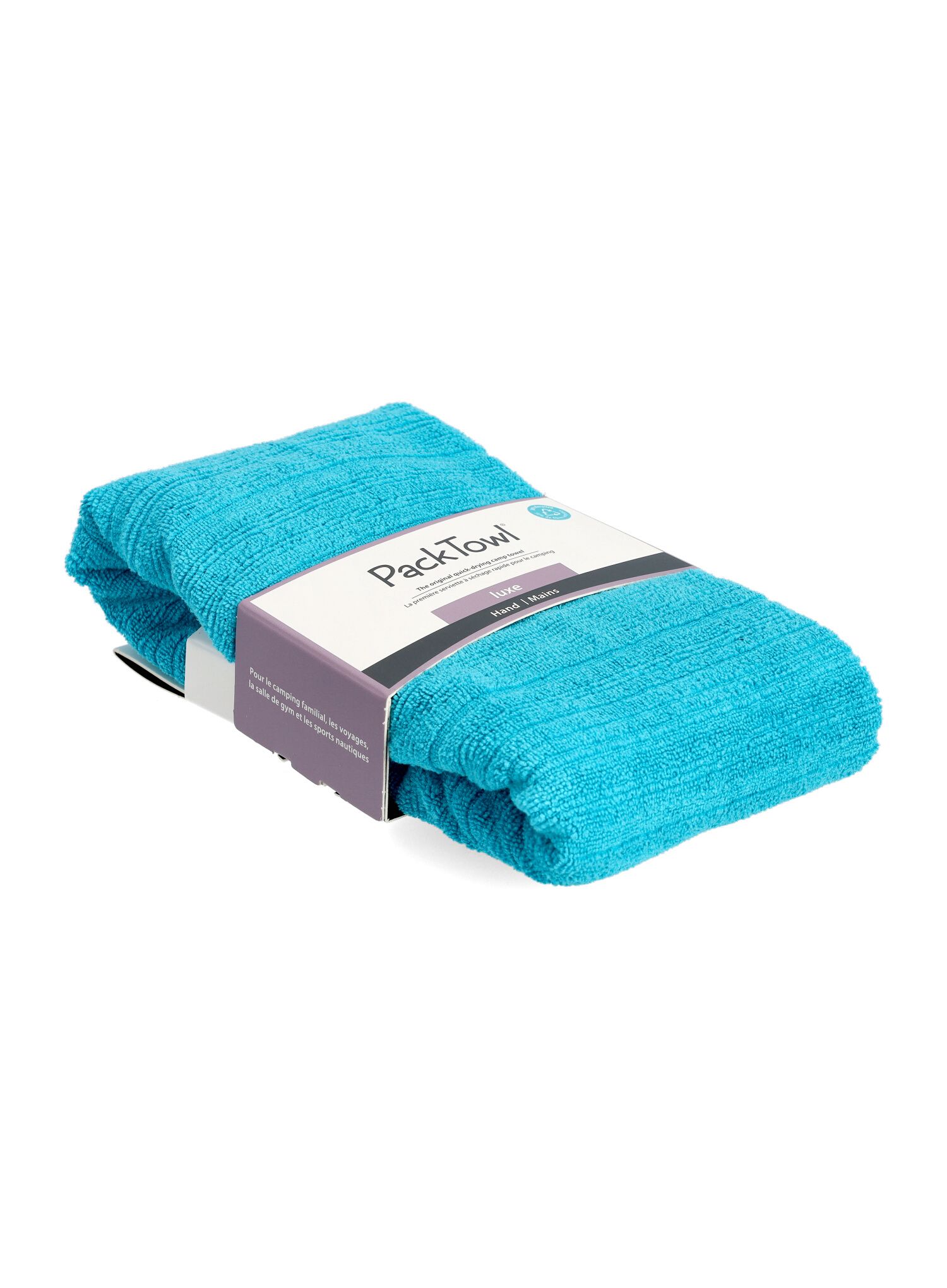 Швидковисихаючий рушник PackTowl Luxe Hand - lake blue