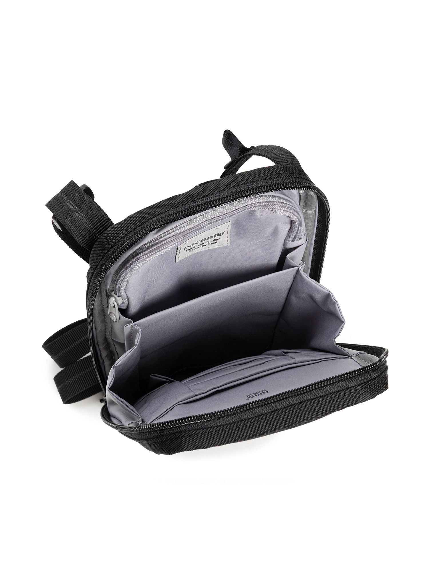Барсетка Pacsafe RFIDsafe Tech Crossbody - black