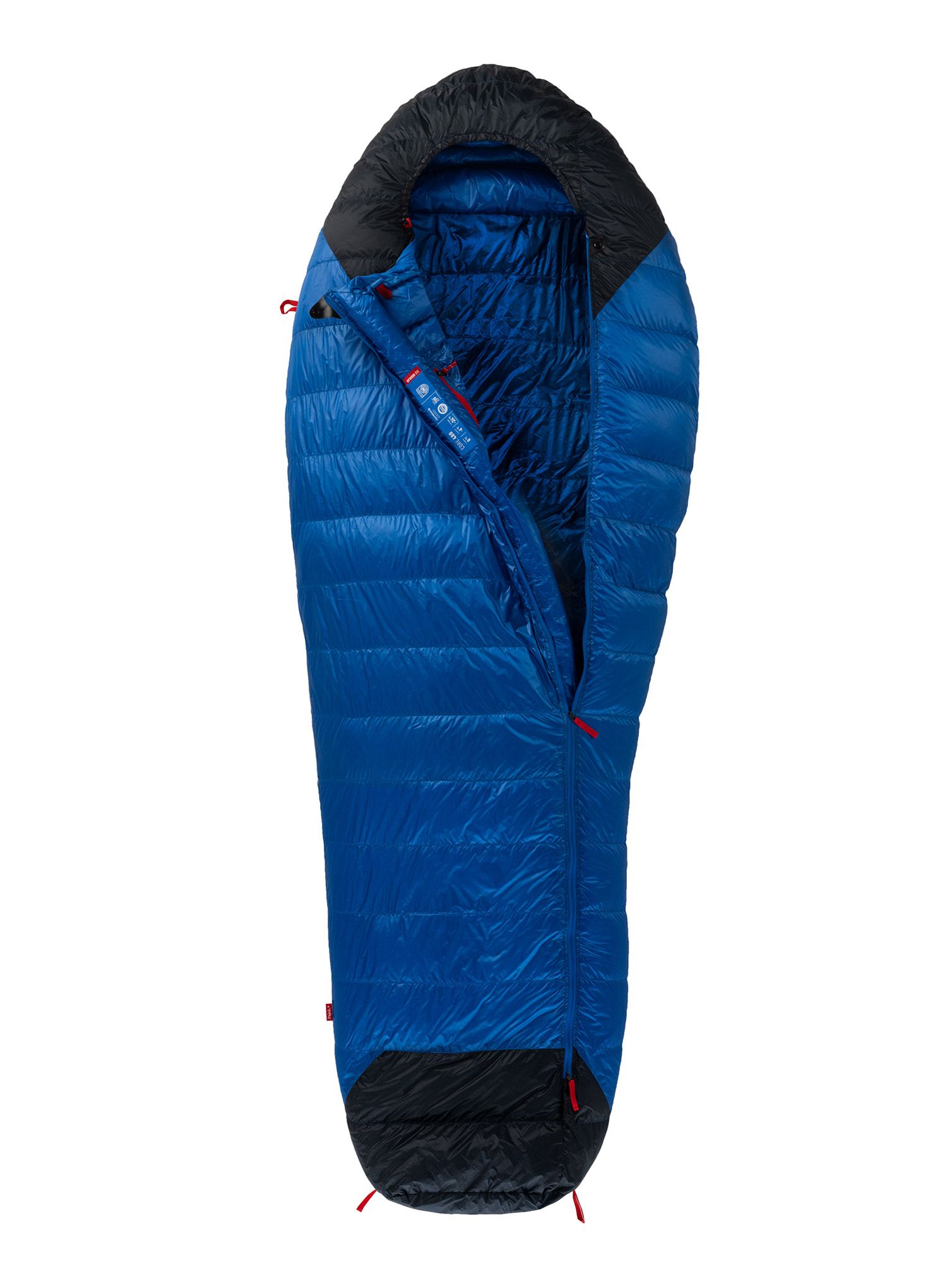 Спальний мішок пуховий Pajak Core 400 Sleeping Bag Duck (180 cm) - blue