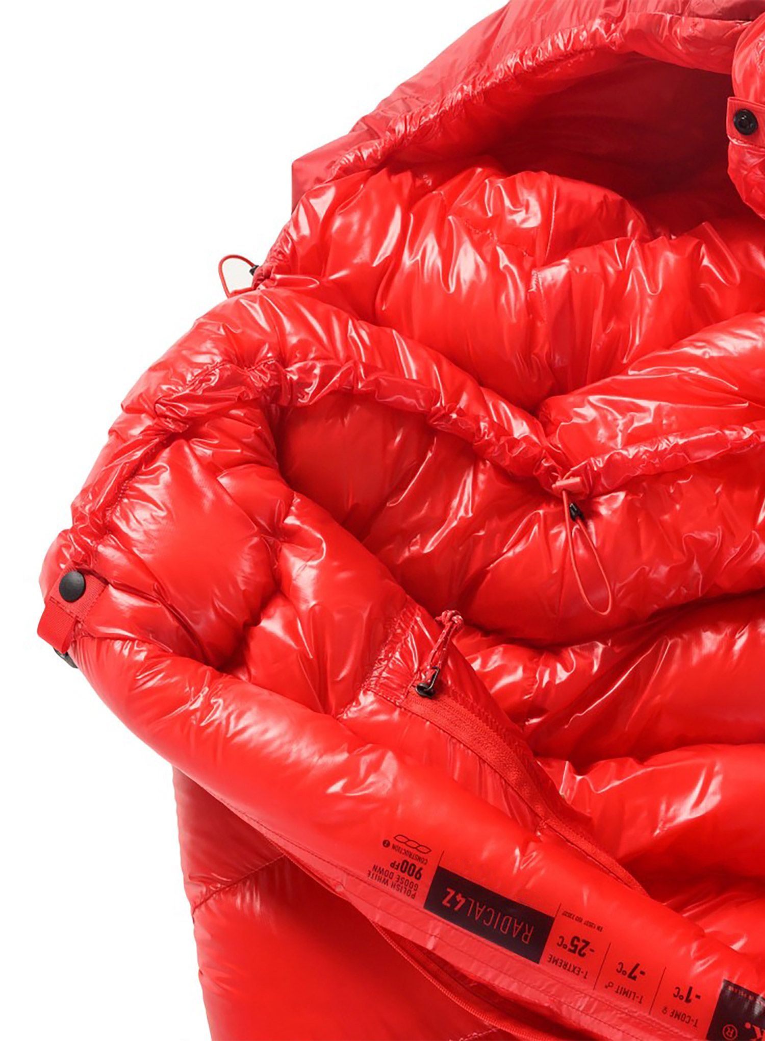 Спальний мішок пуховий Pajak Radical 4Z (165 cm) - red