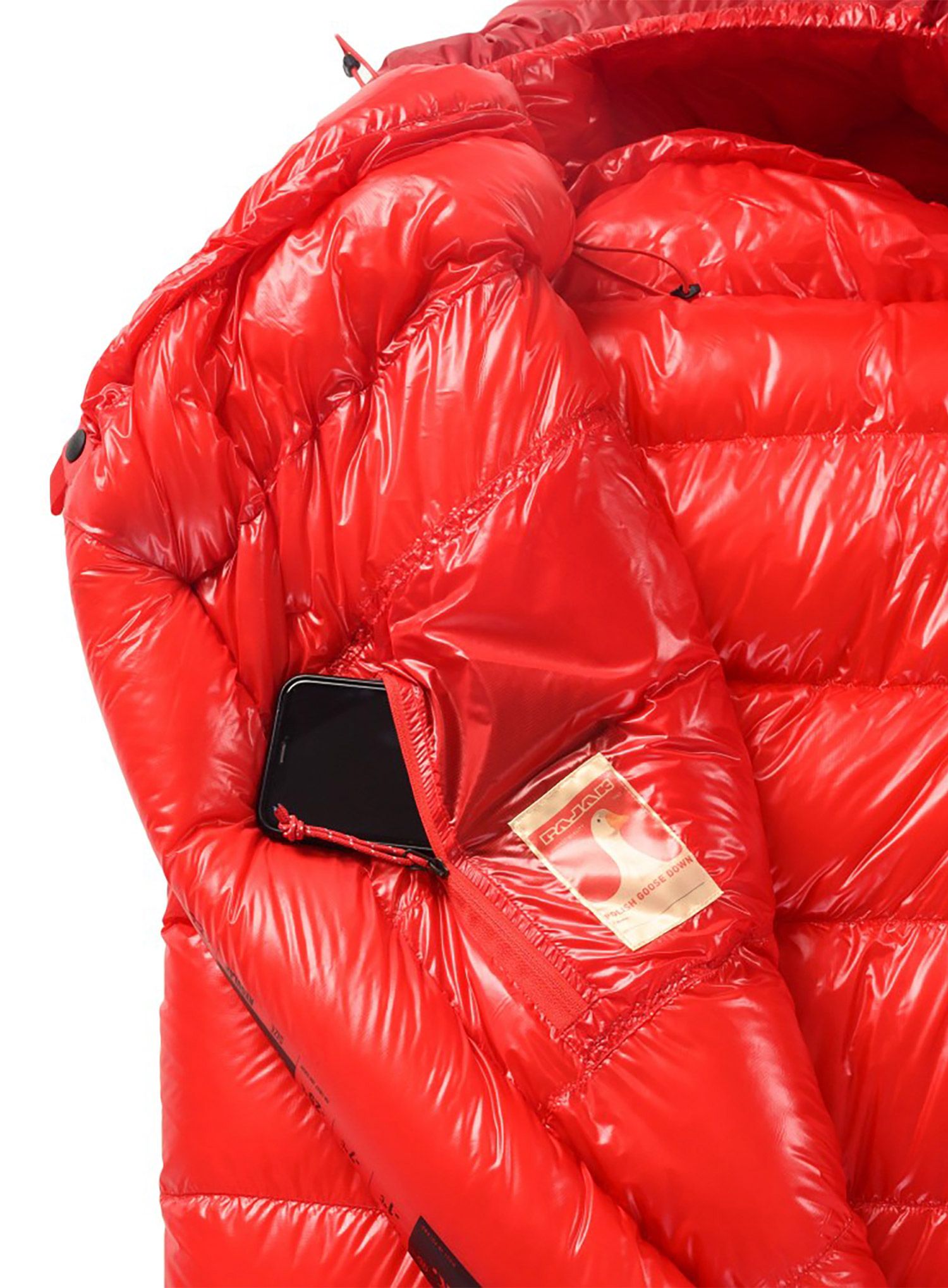 Спальний мішок пуховий Pajak Radical 4Z (165 cm) - red