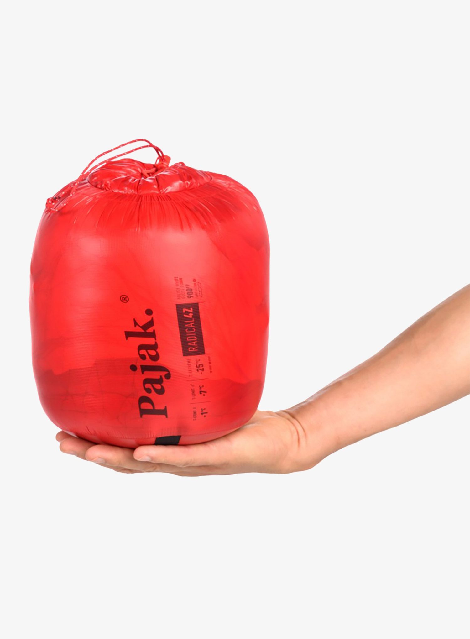Спальний мішок пуховий Pajak Radical 4Z (165 cm) - red