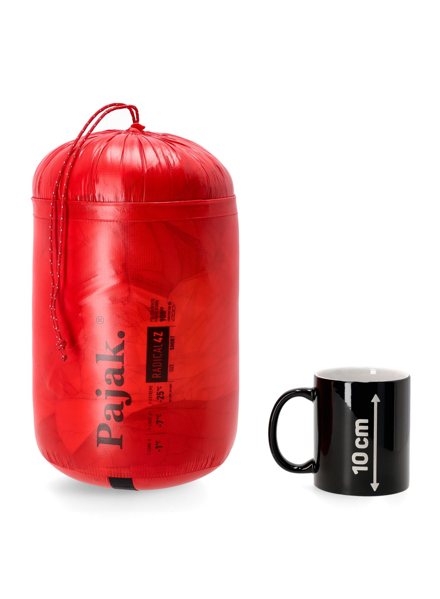 Спальний мішок пуховий Pajak Radical 4Z (165 cm) - red