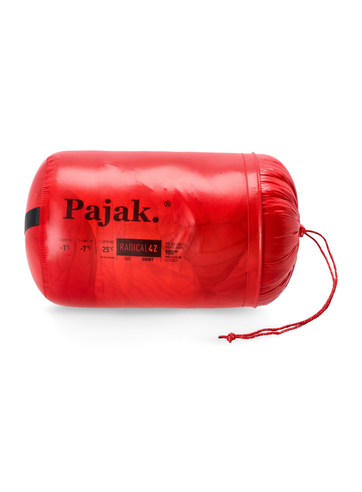Спальний мішок пуховий Pajak Radical 4Z (165 cm) - red