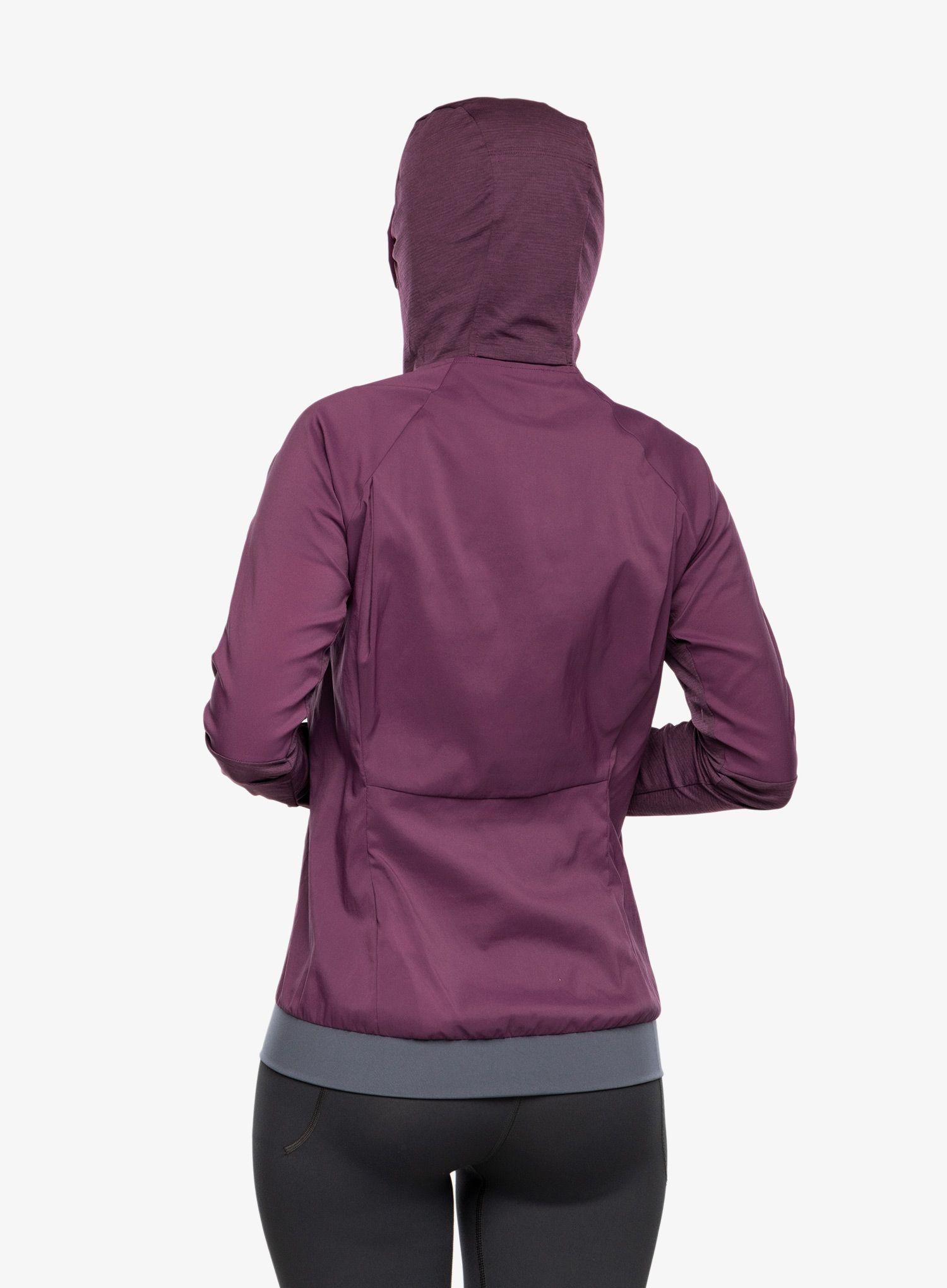 Куртка для бігу жіноча Patagonia Airshed Pro Pullover - night plum
