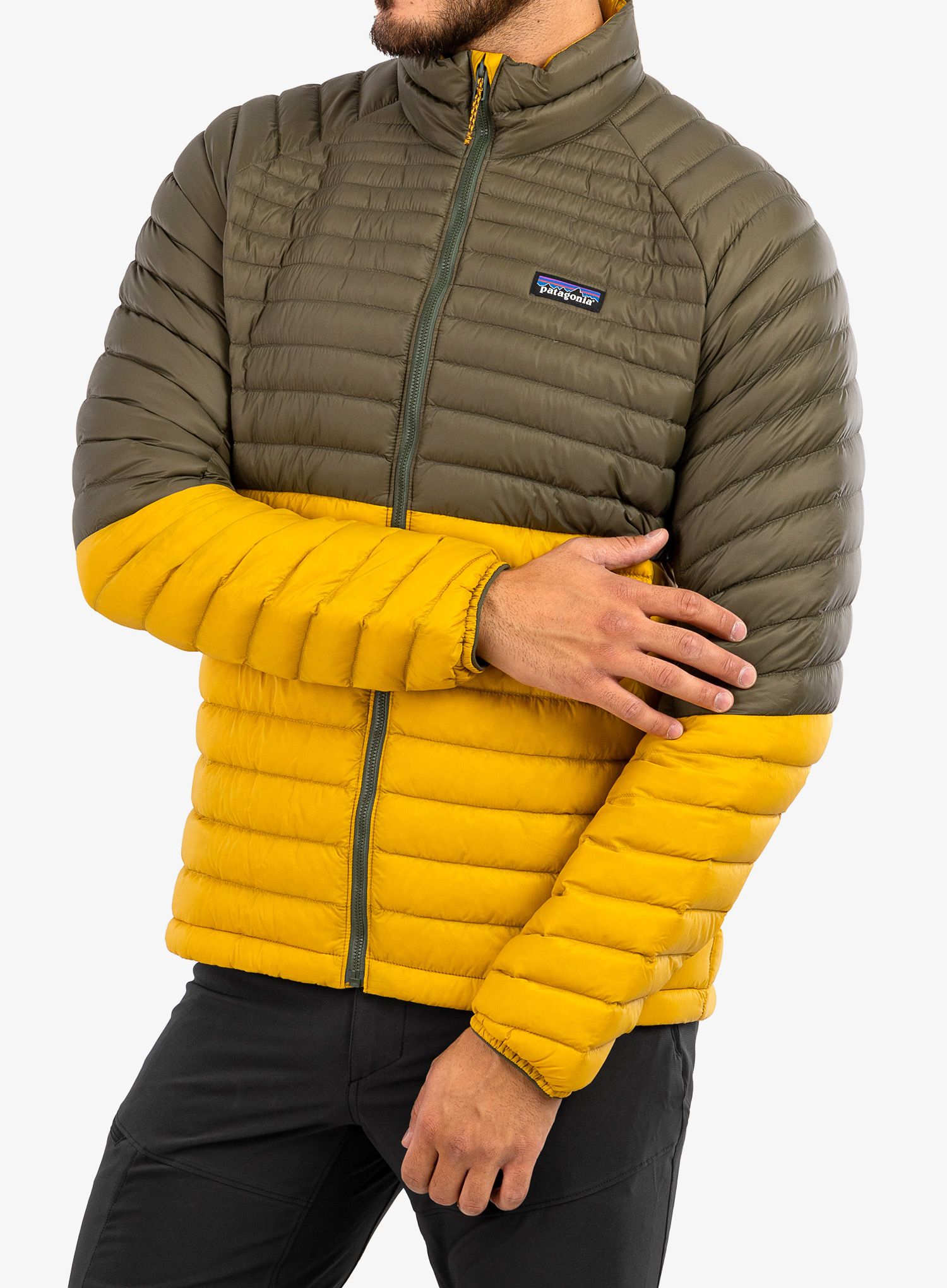 Пуховик Patagonia AlpLight Down Jacket - cabin gold