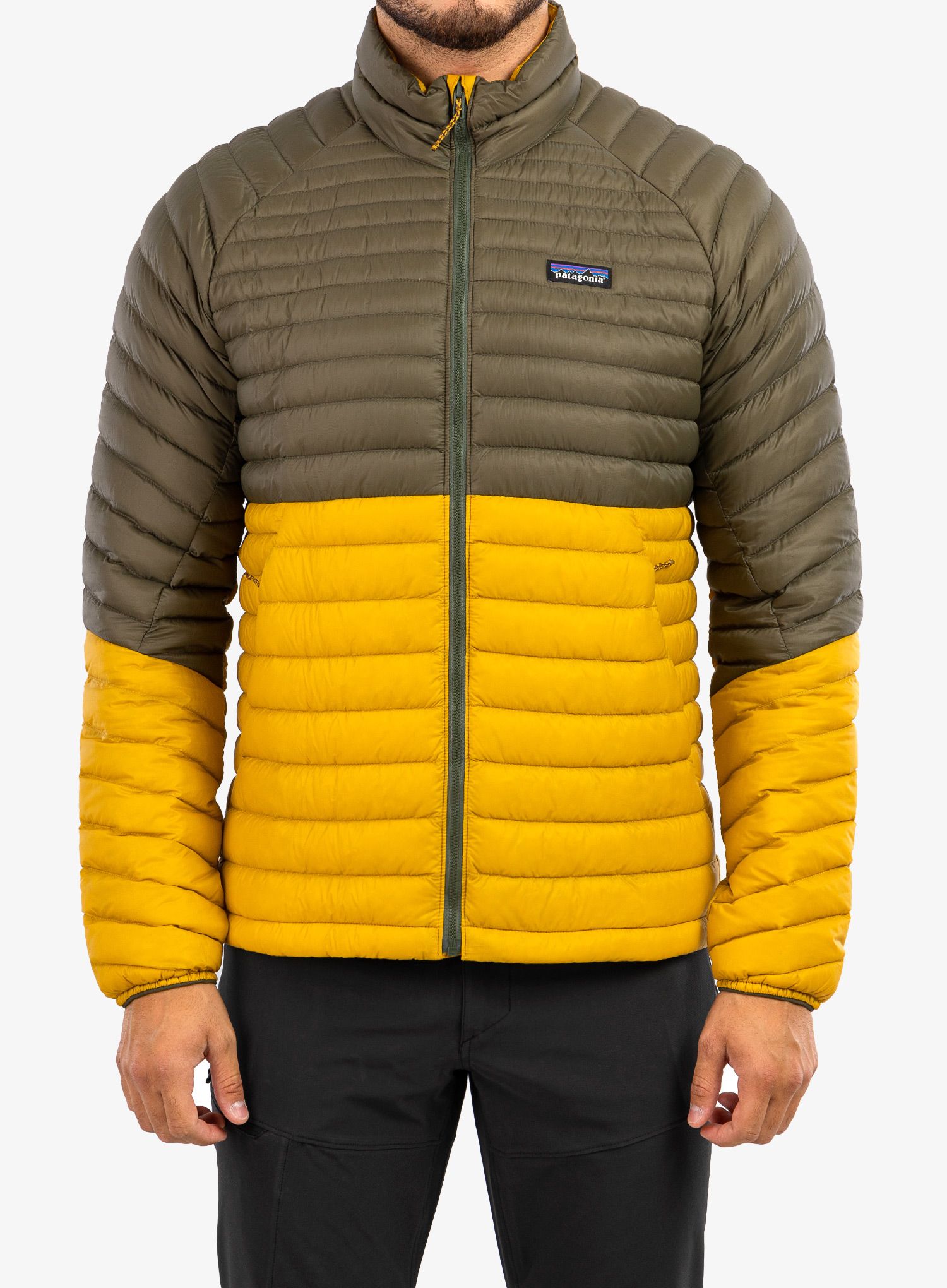 Пуховик Patagonia AlpLight Down Jacket - cabin gold
