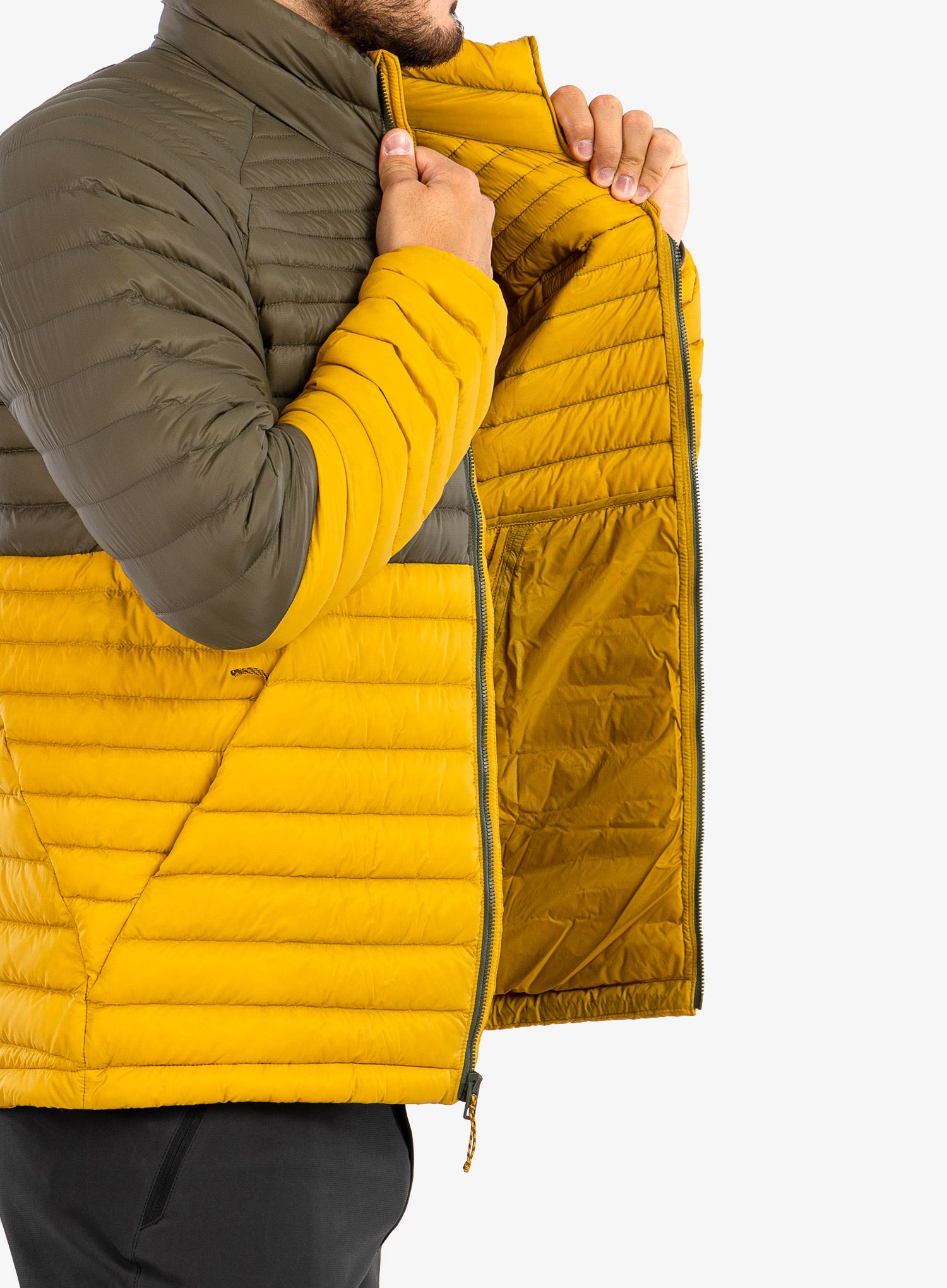 Пуховик Patagonia AlpLight Down Jacket - cabin gold