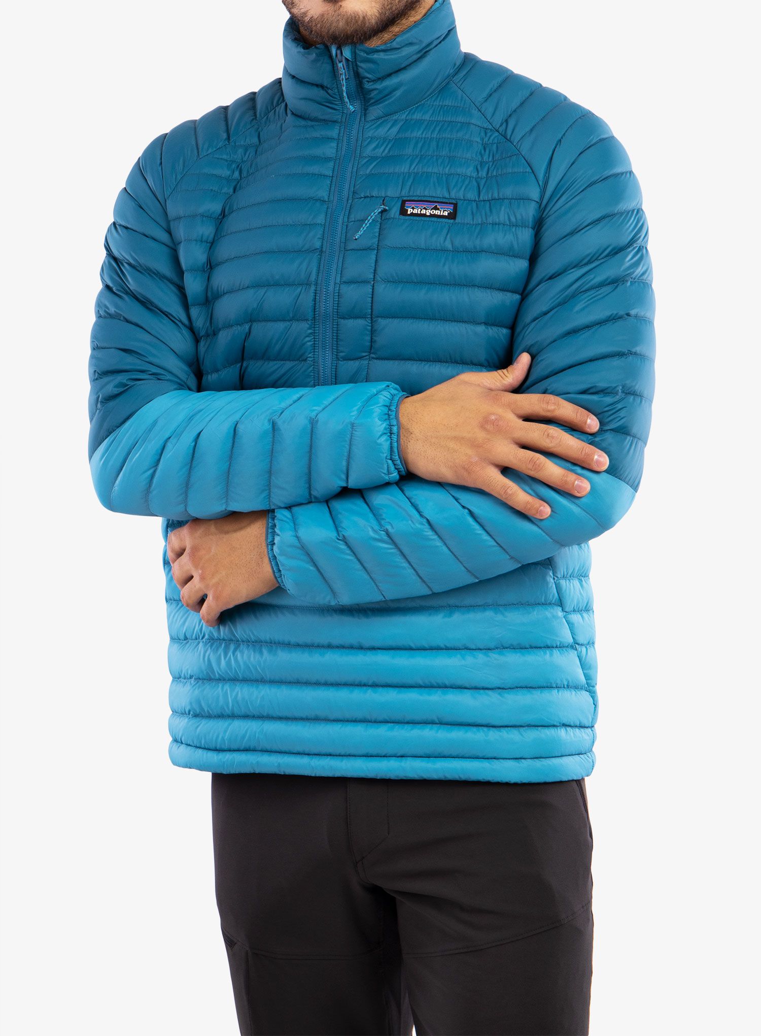 Пуховик Patagonia AlpLight Down Pullover - anacapa blue