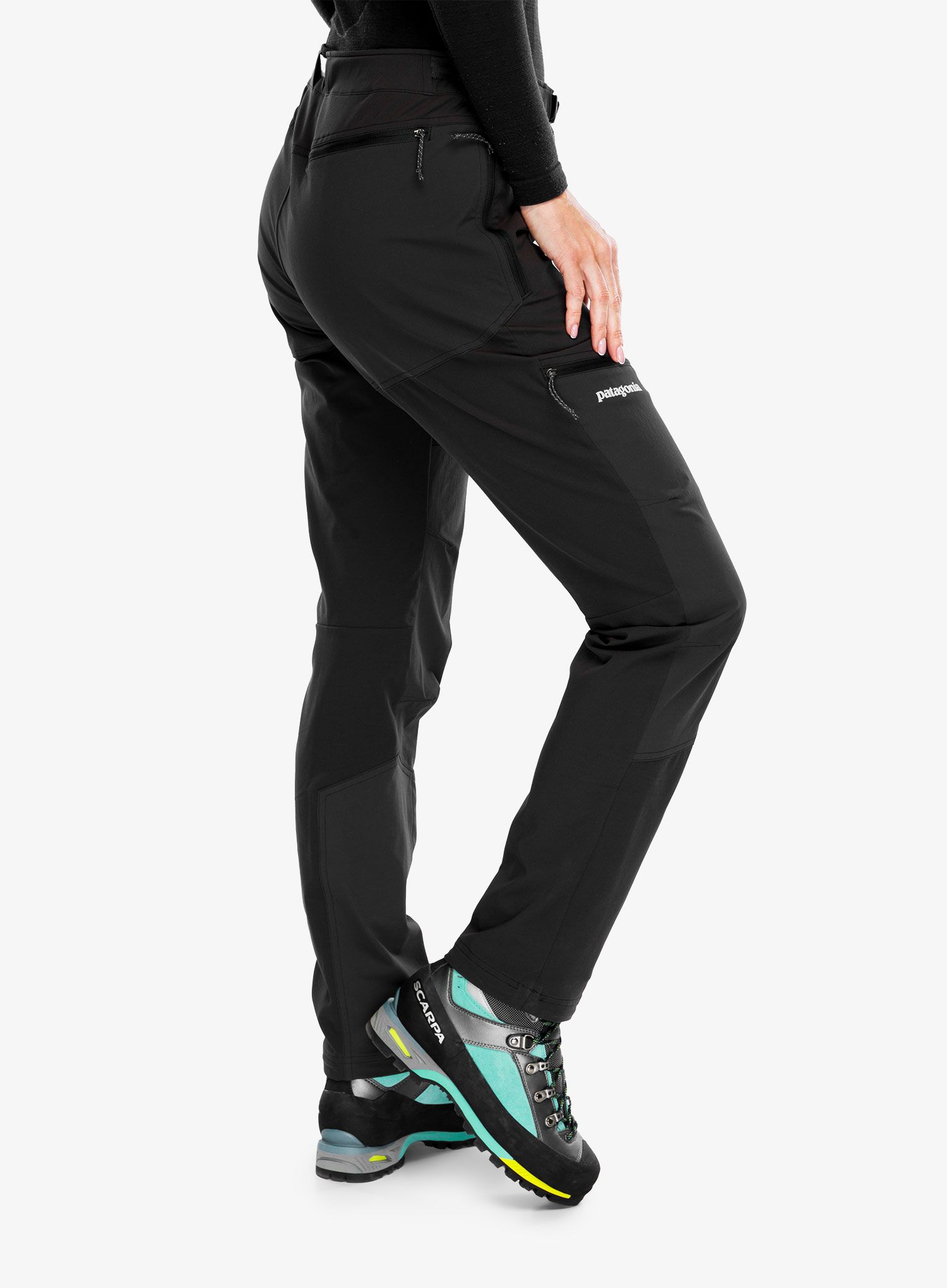 Штани гірські жіночі Patagonia Altvia Alpine Pants - black