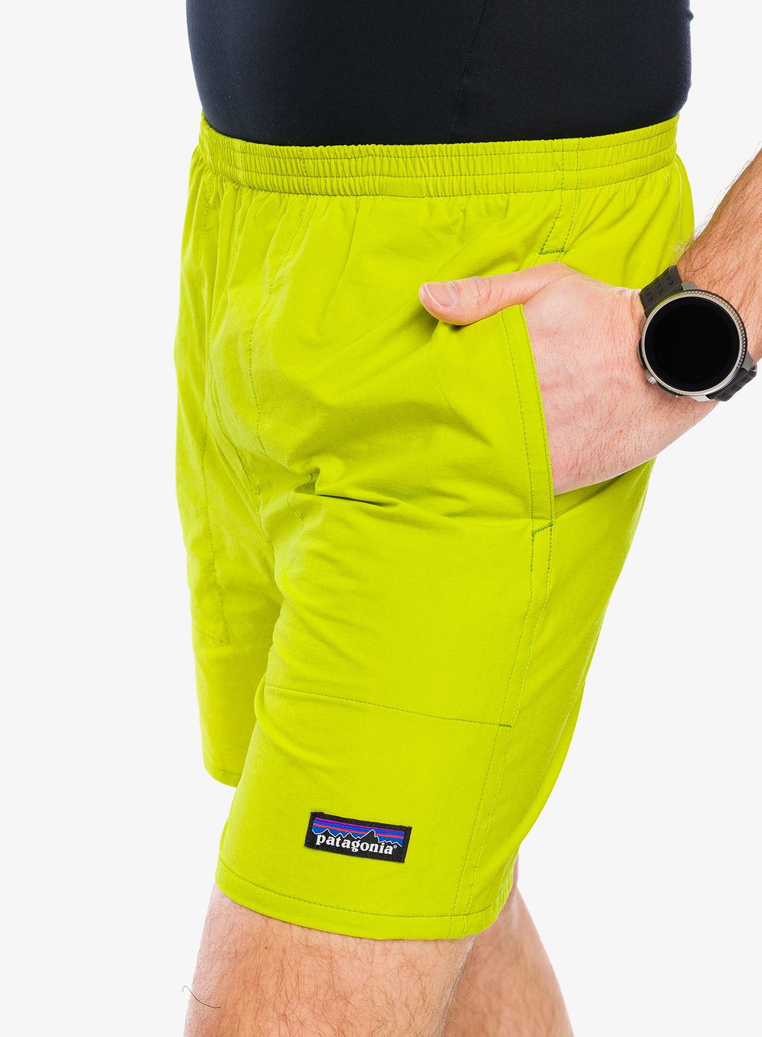 Шорти чоловічі Patagonia Baggies Lights 6,5 - phosphorus green
